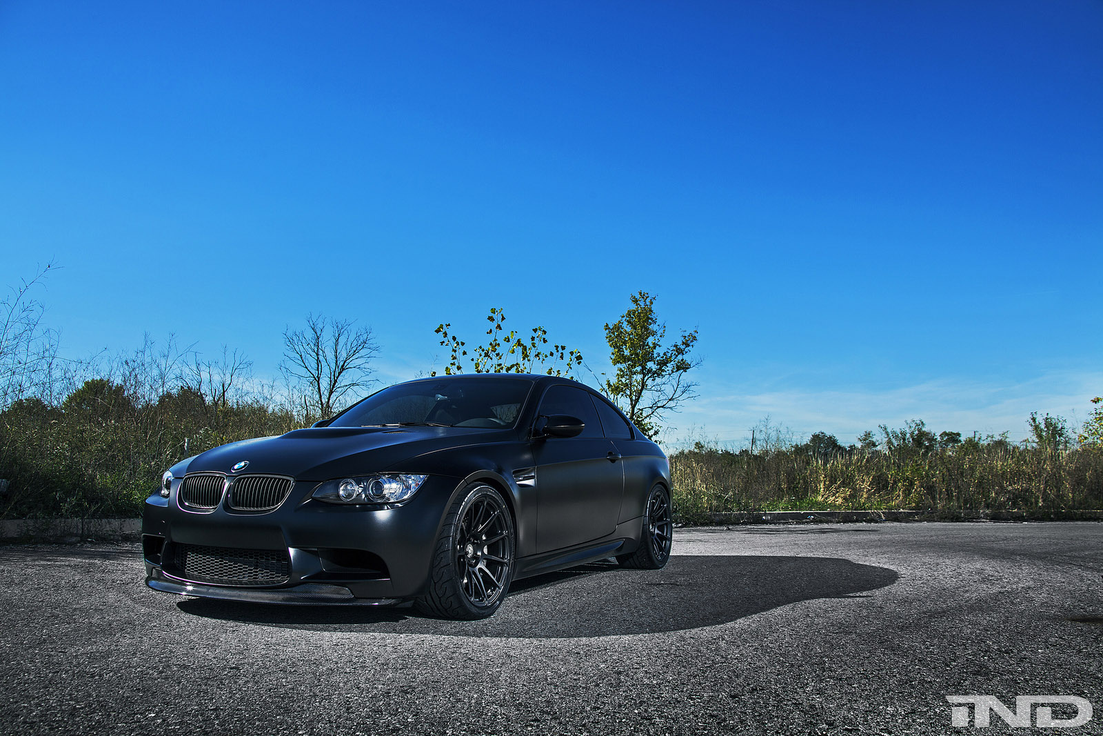 iND BMW E92 M3 Frozen Black