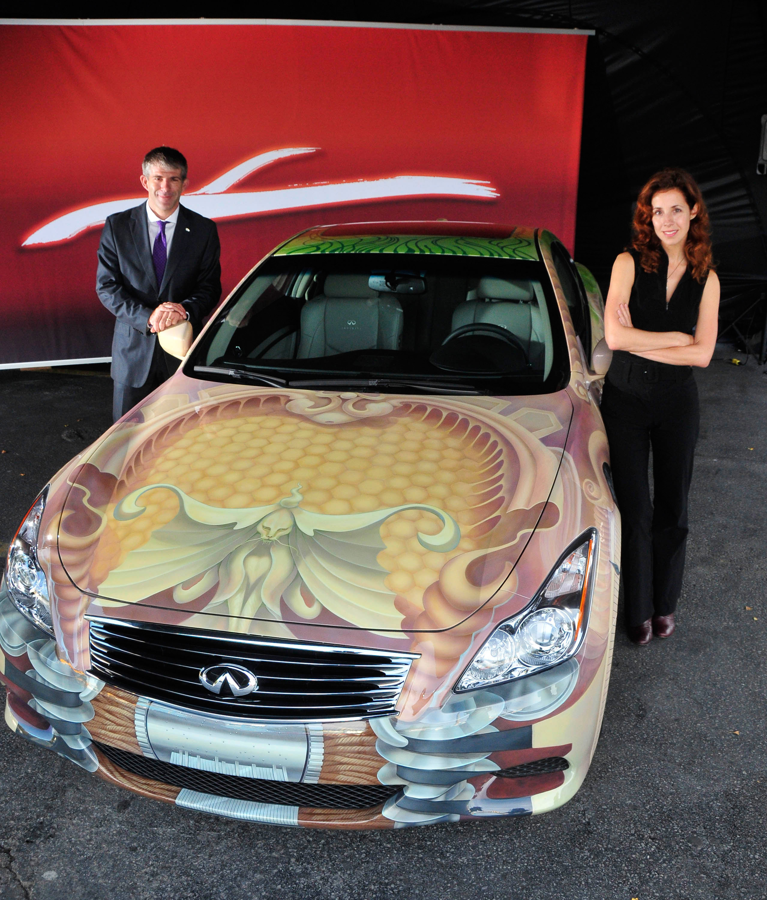 Infiniti G37 Anniversary Art Project Vehicle