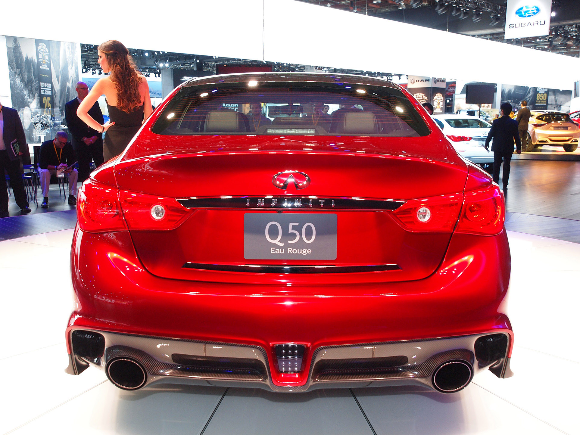 Infiniti Q50 Eau Rouge Concept Detroit