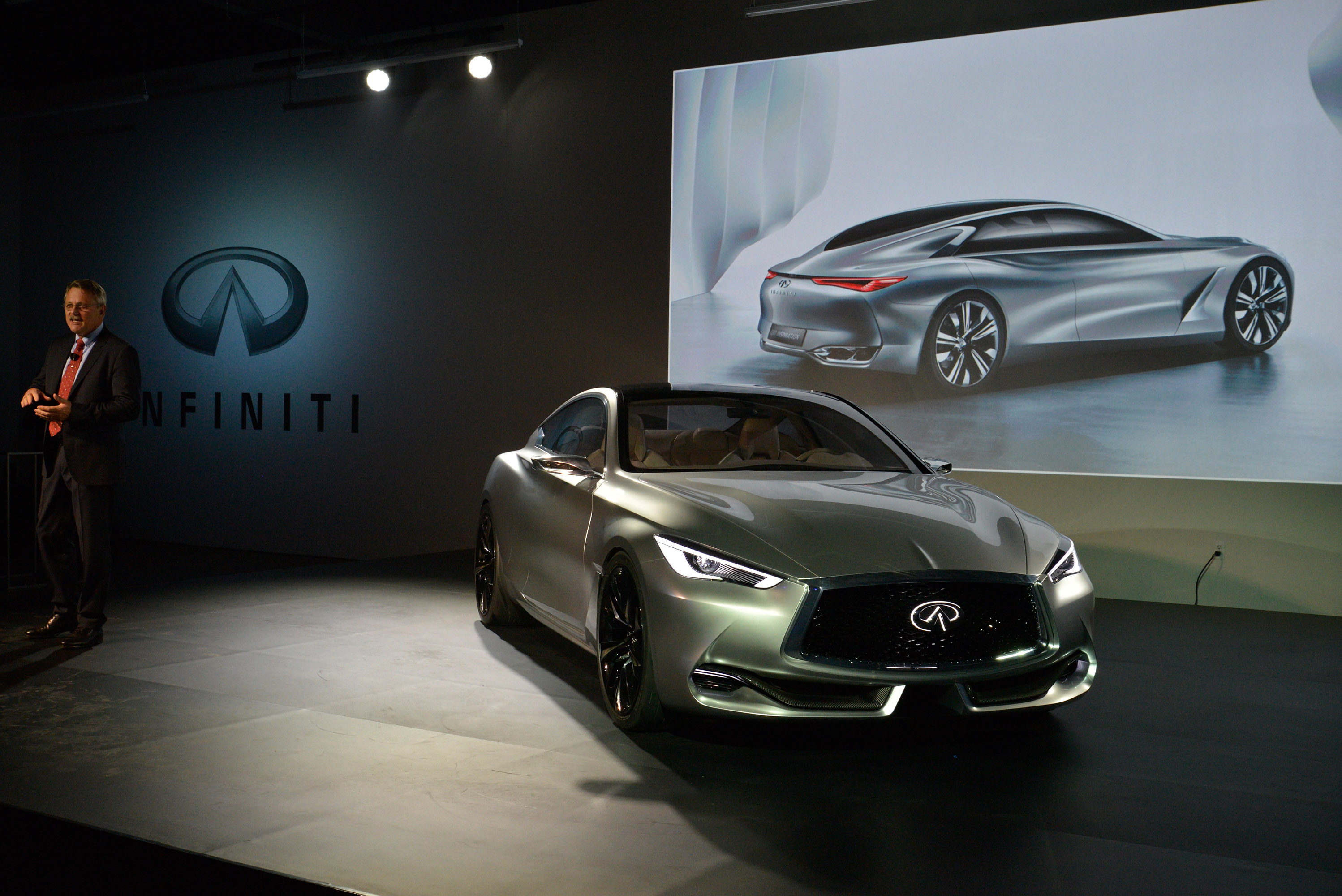 Infiniti Q60 concept Detroit