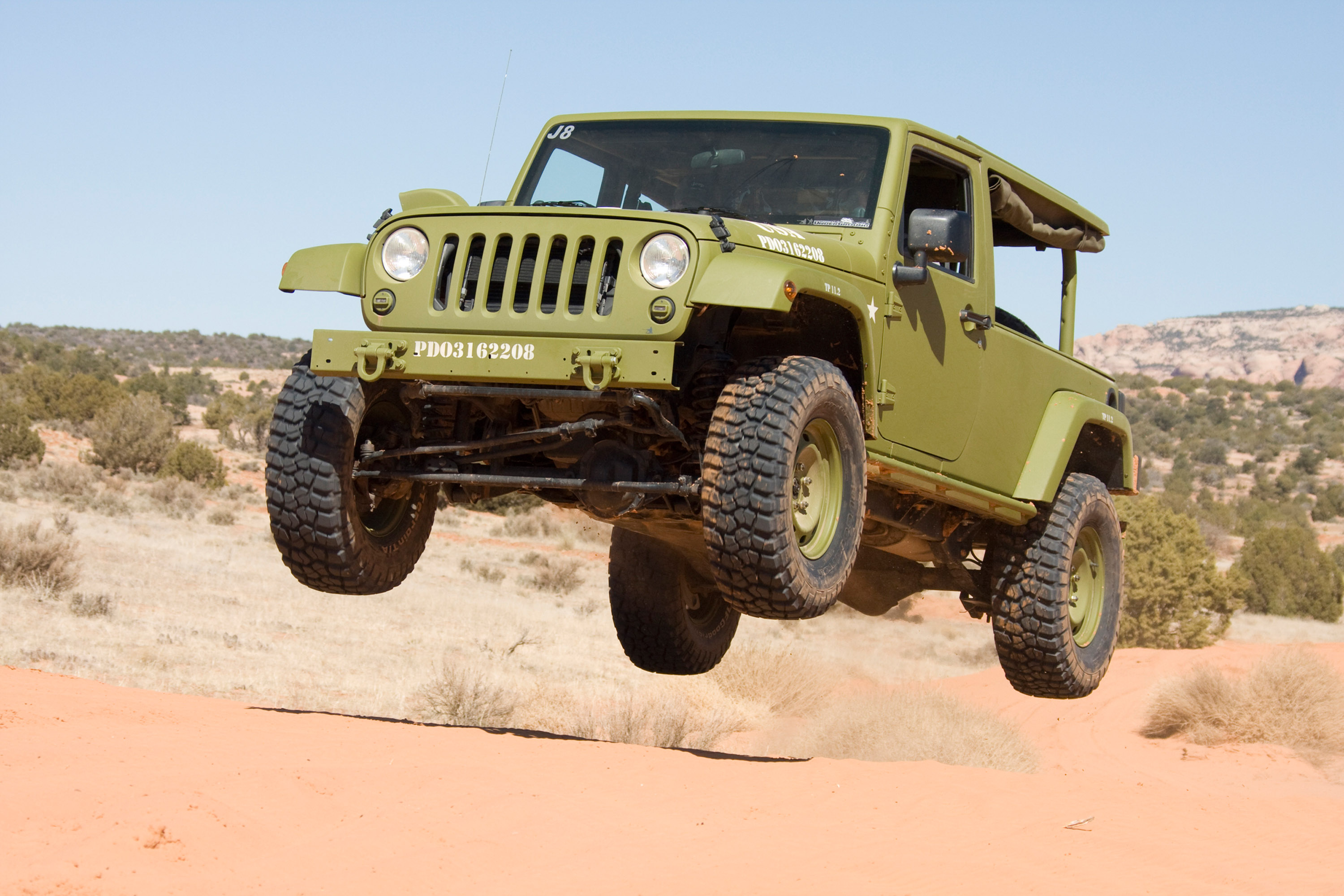 Jeep Wrangler J8 Sarge