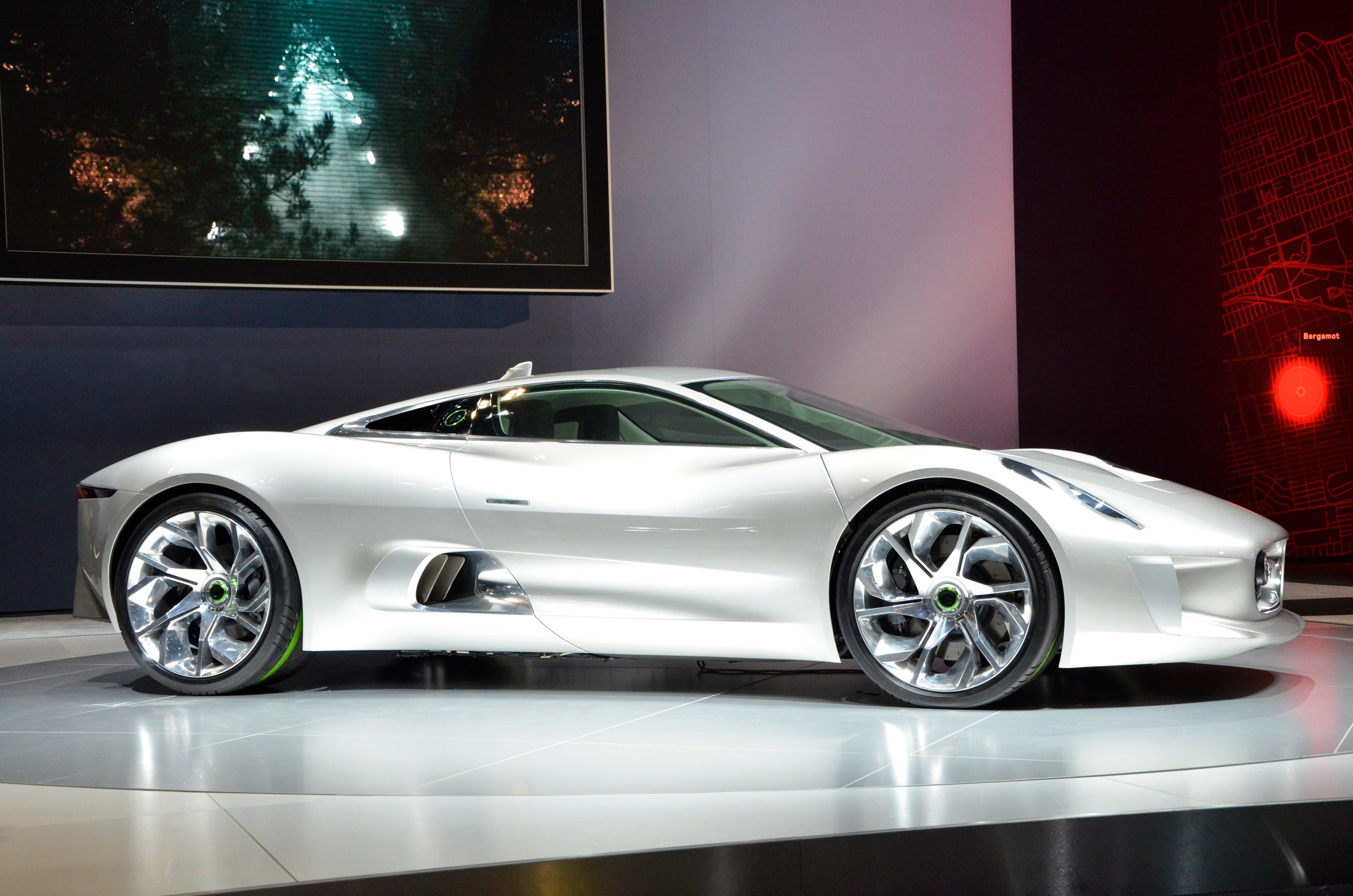 Jaguar C-X75 Concept Los Angeles