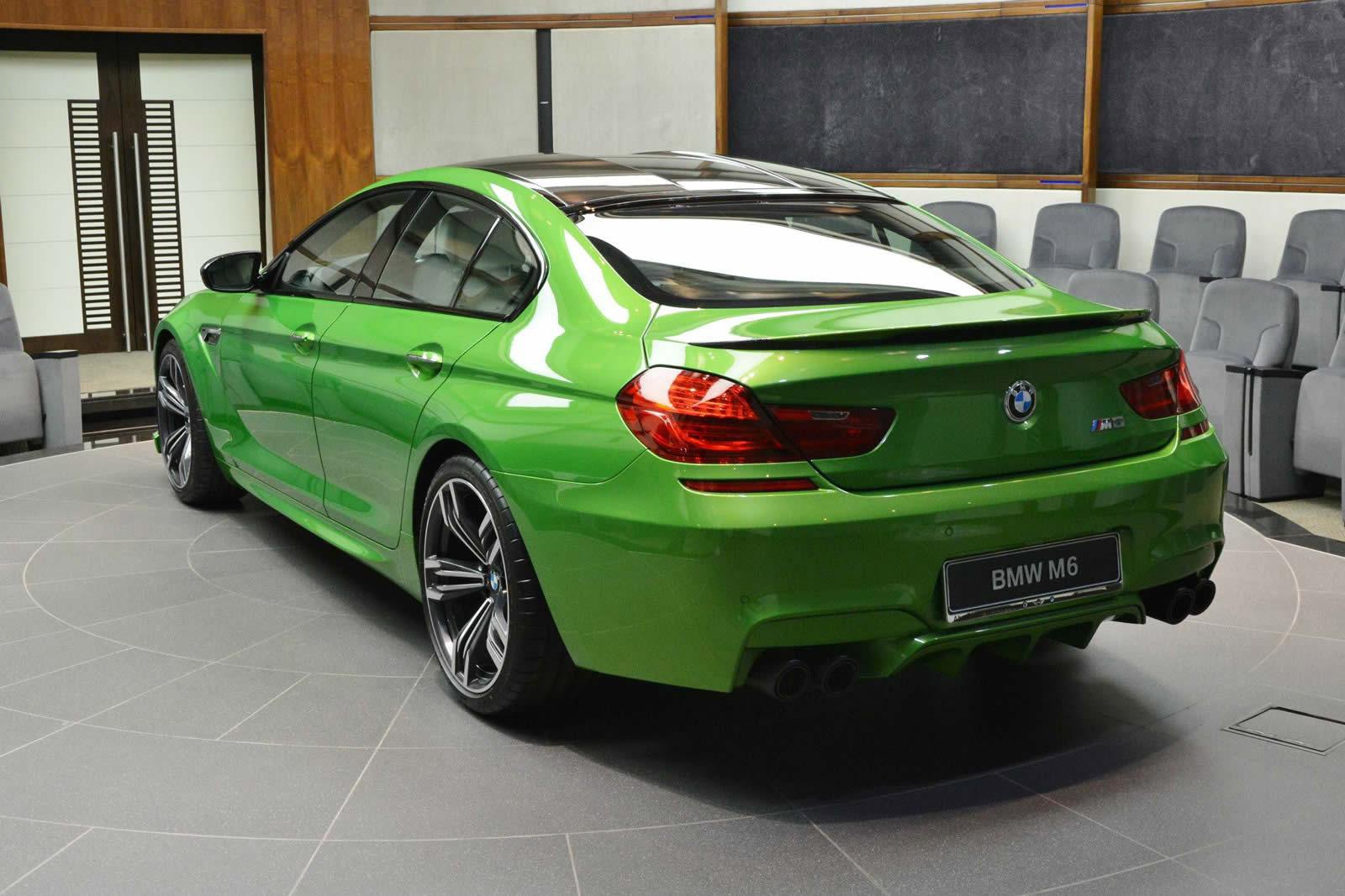 Java Green BMW M6 Gran Coupe