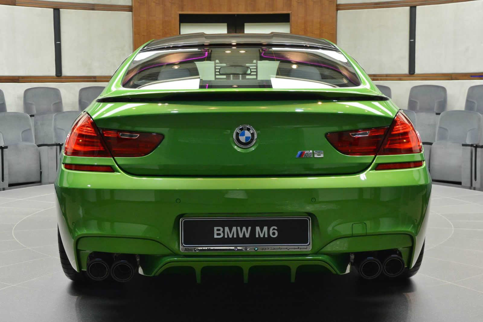 Java Green BMW M6 Gran Coupe