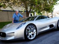 Jay Leno and Jaguar C-X75 Concept