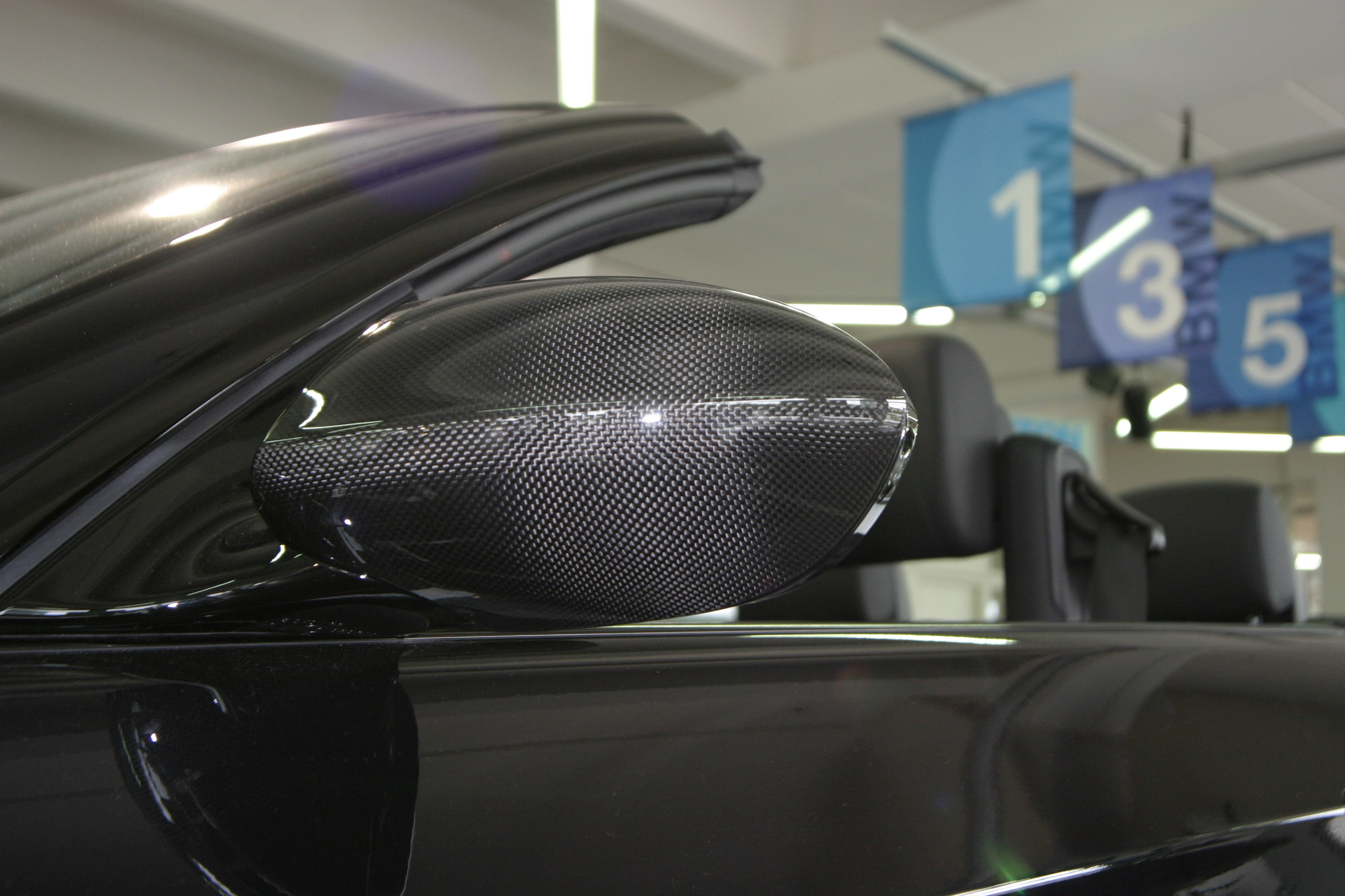 JMS Carbon Mirror Covers