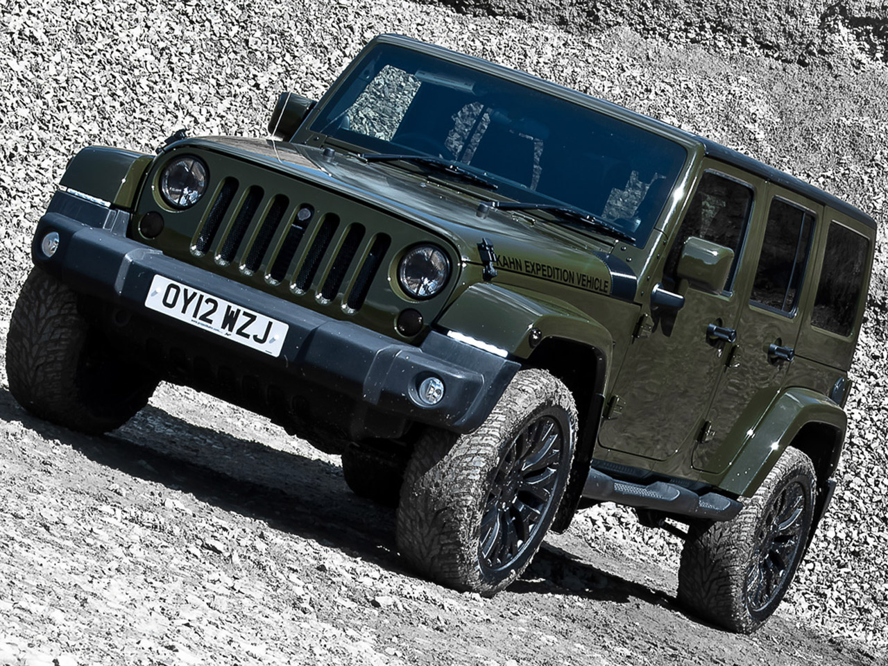 Chelsea Truck Company CJ300 Expedition Military Green Jeep by Kahn