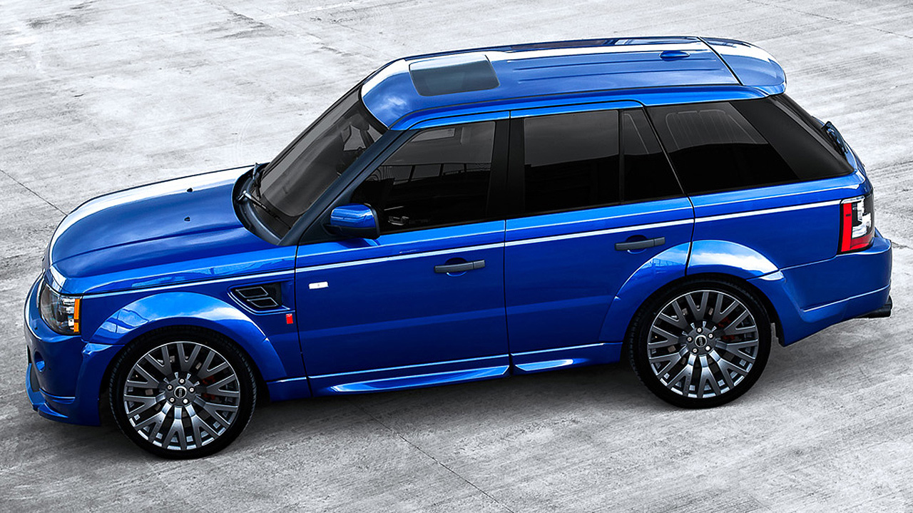 Kahn Range Rover Bali Blue RS300 Cosworth