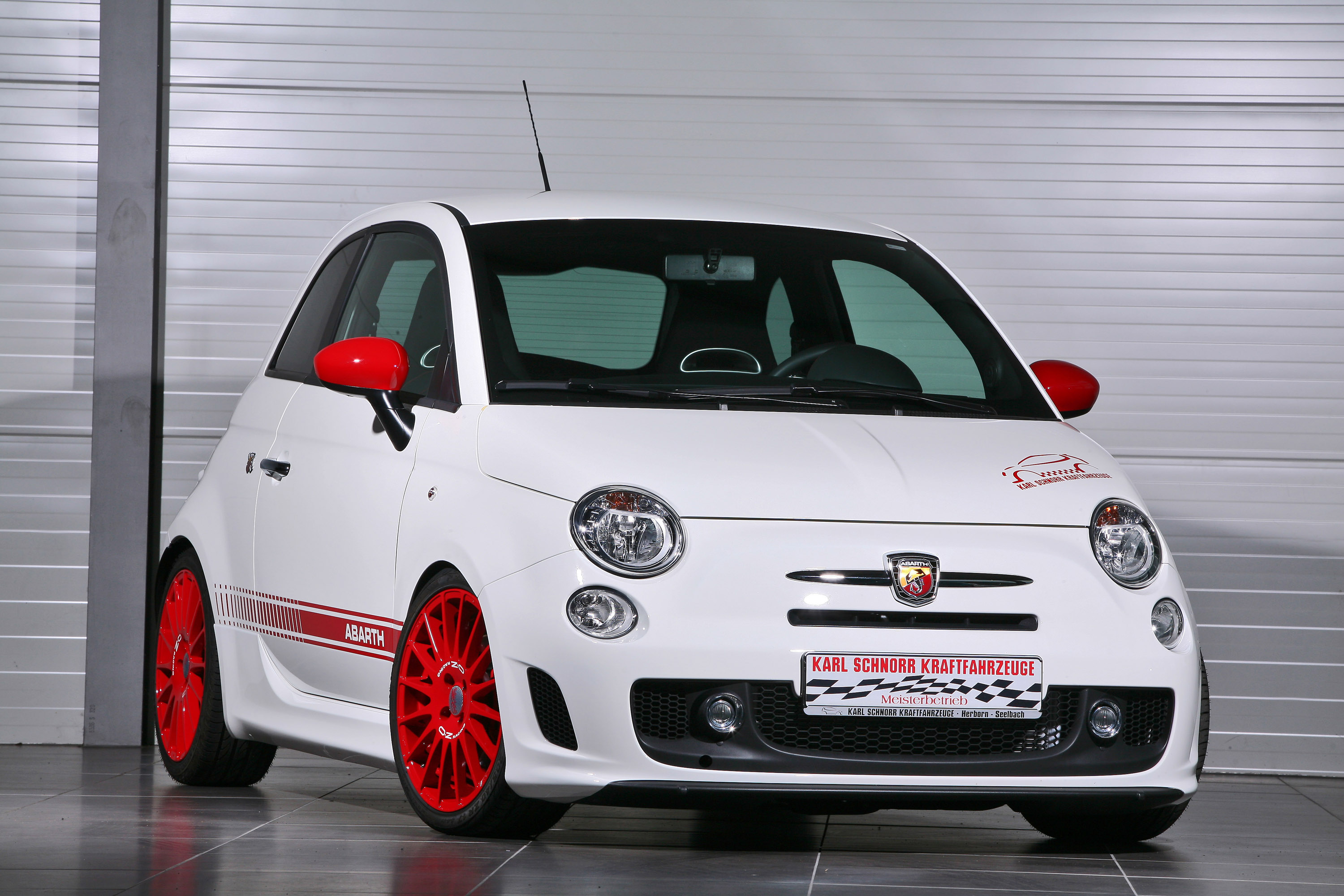 Karl Schnorr Fiat 500 Abarth