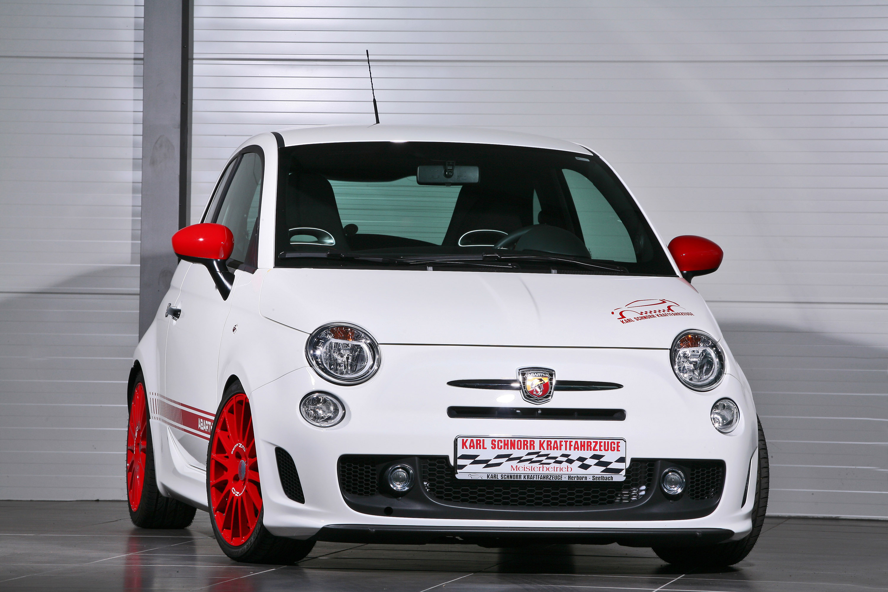 Karl Schnorr Fiat 500 Abarth