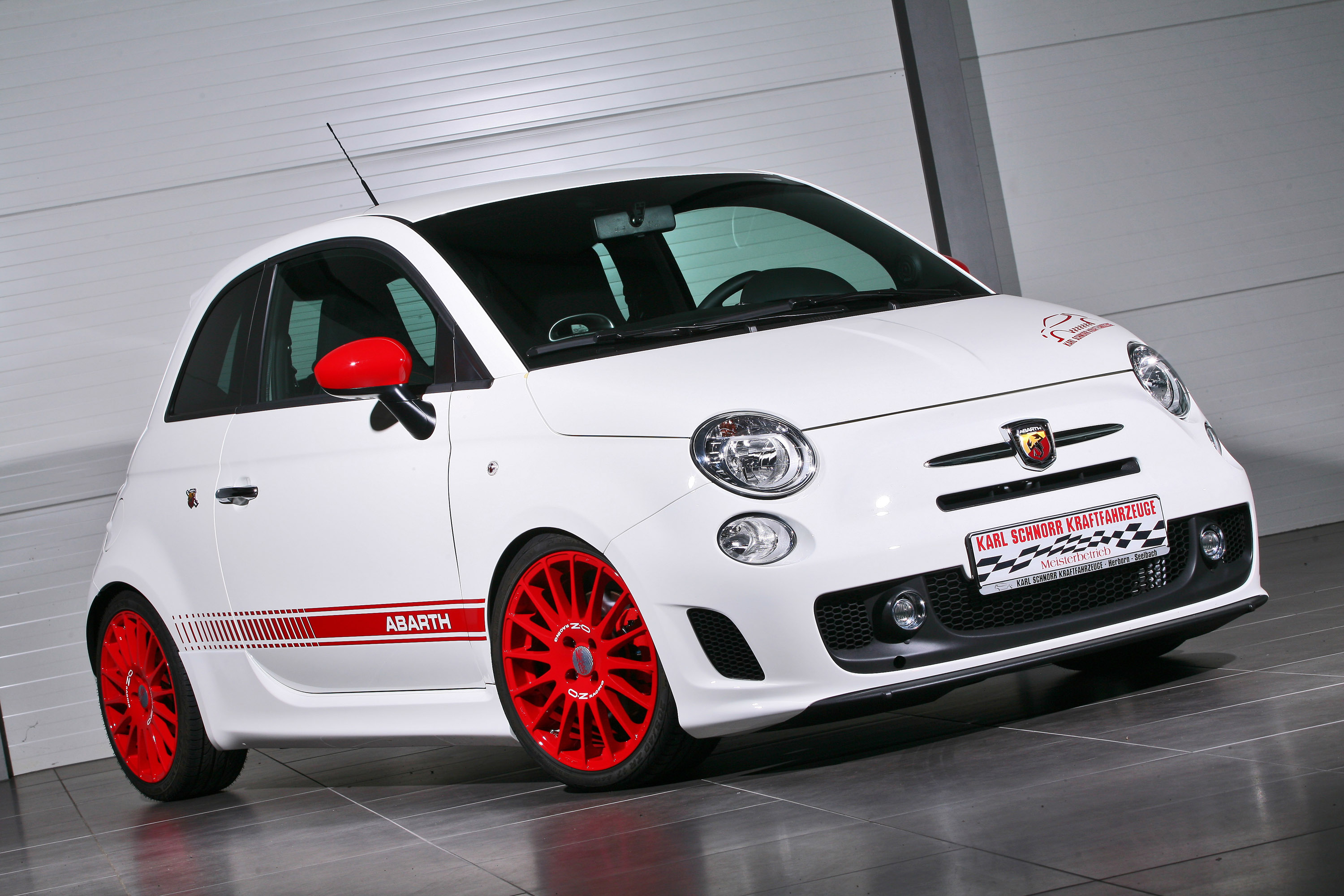 Karl Schnorr Fiat 500 Abarth