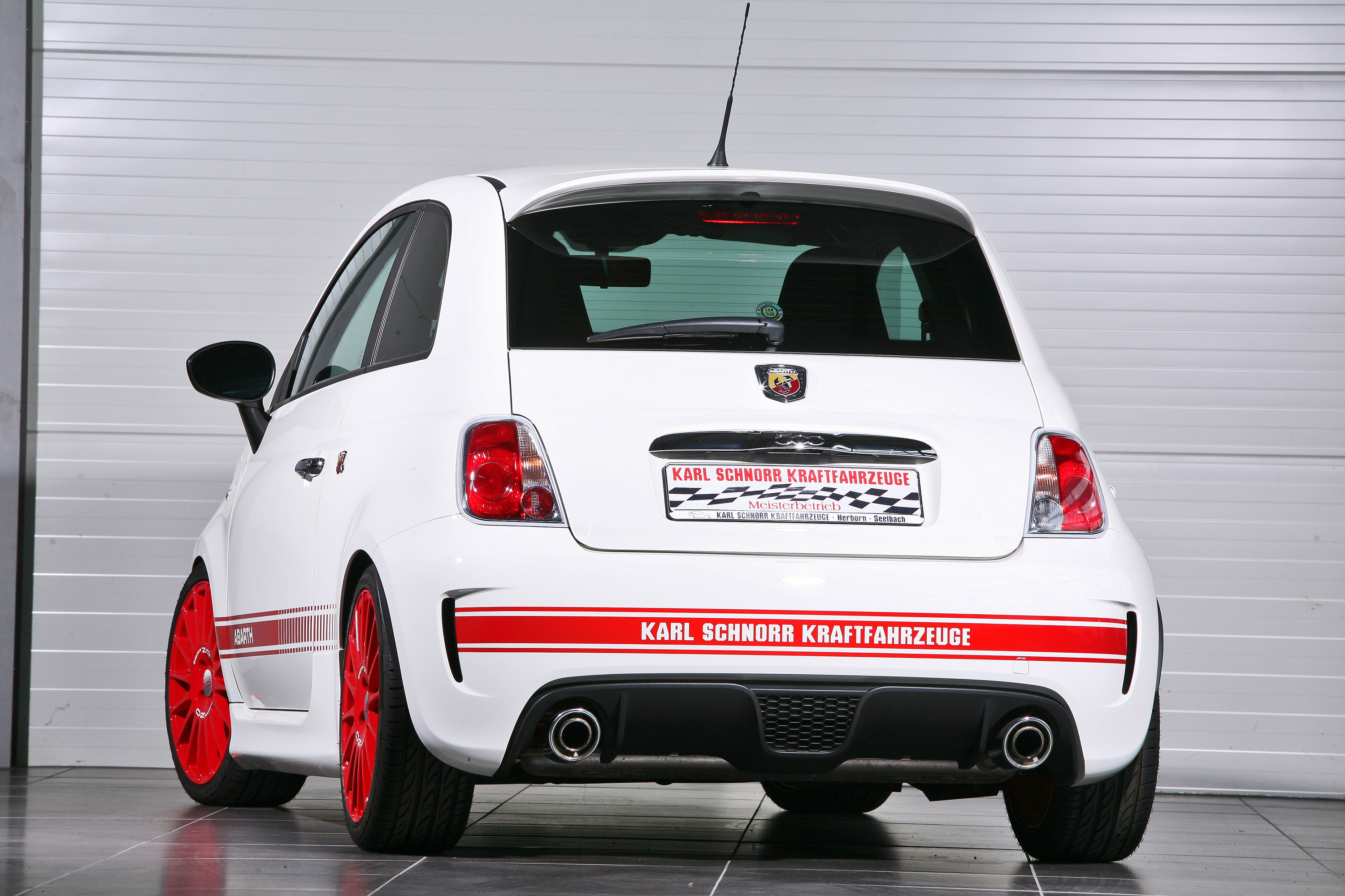 Karl Schnorr Fiat 500 Abarth