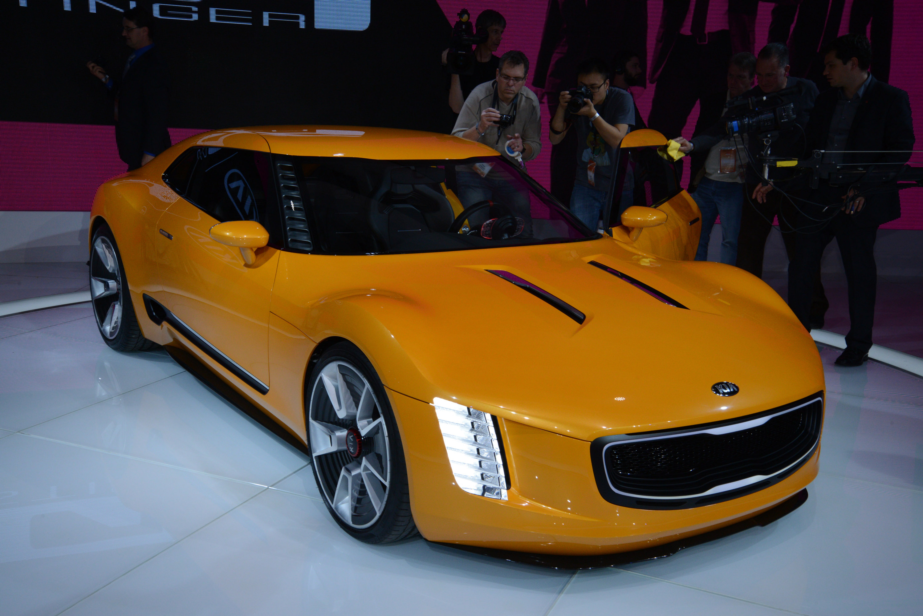 Kia GT4 Stinger Concept Detroit