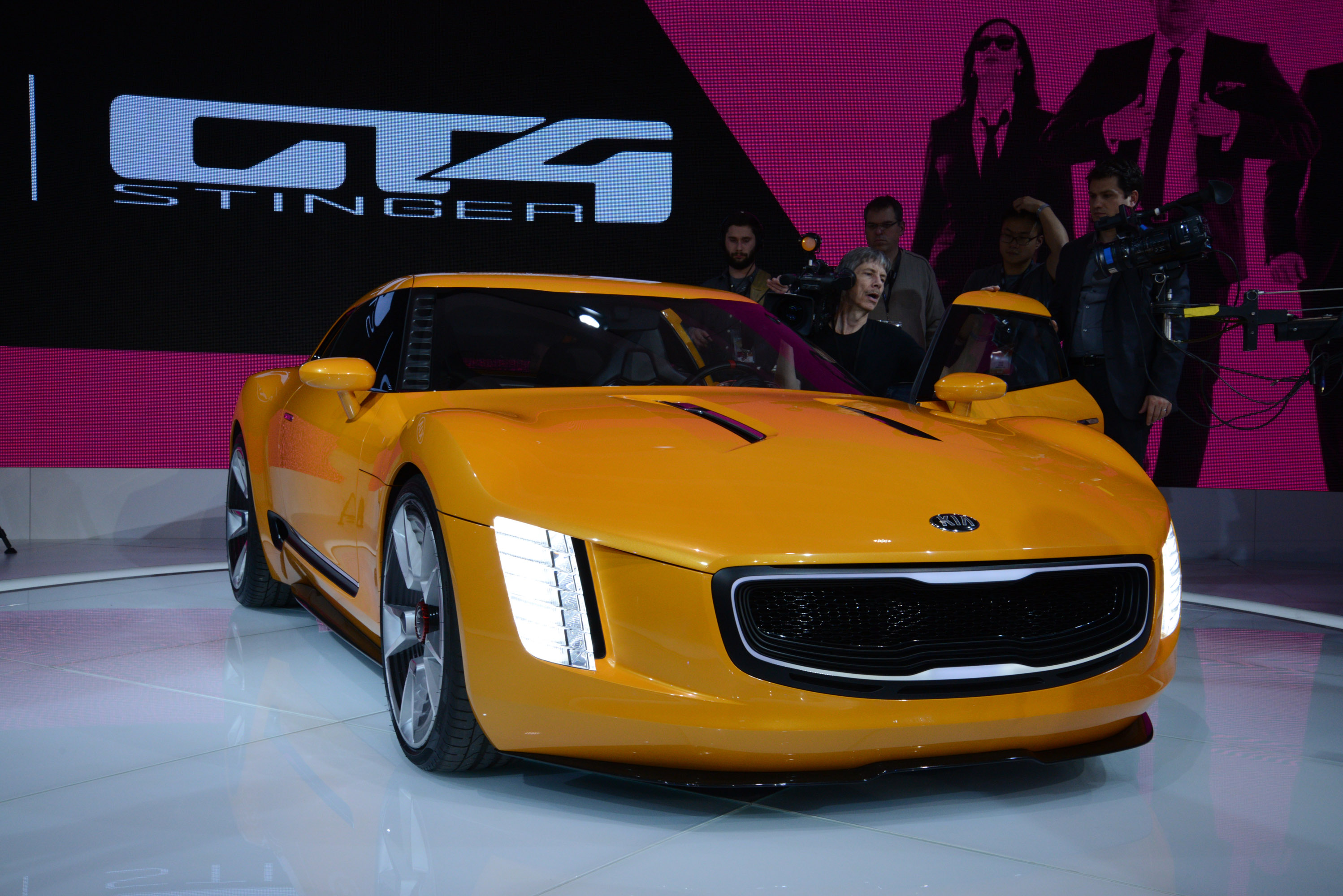 Kia GT4 Stinger Concept Detroit