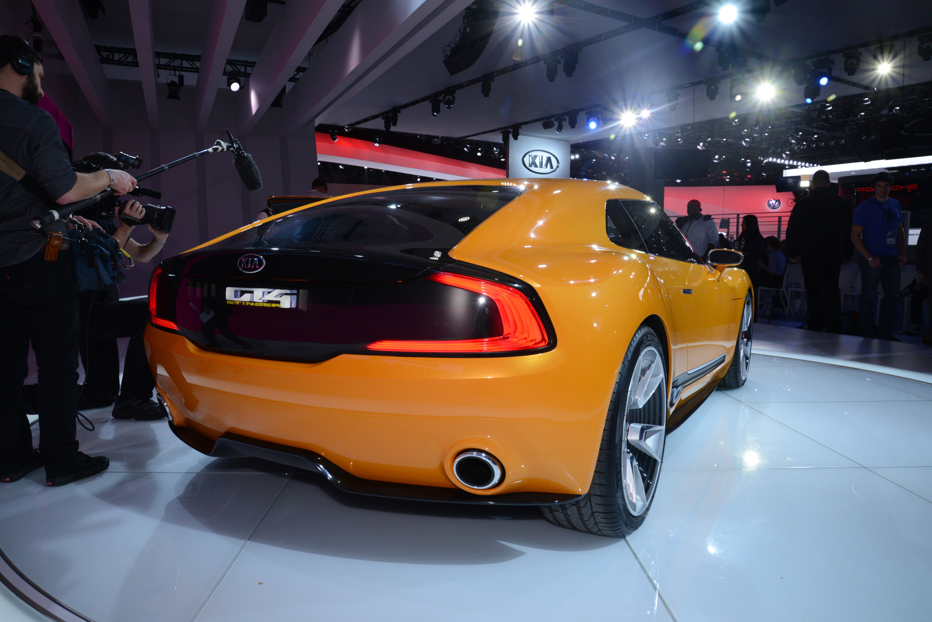 Kia GT4 Stinger Concept Detroit