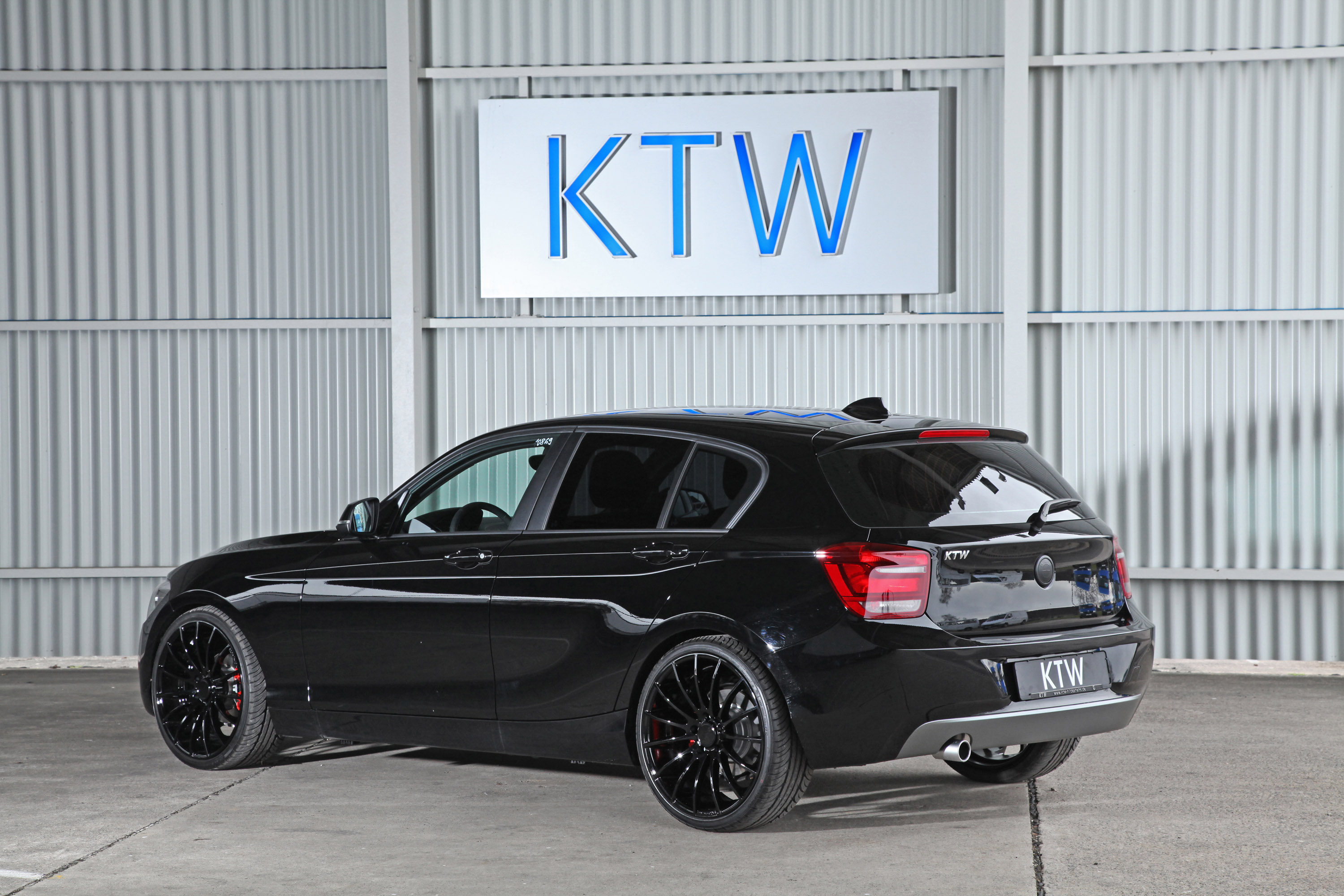 KTW BMW 1-Series Black and White