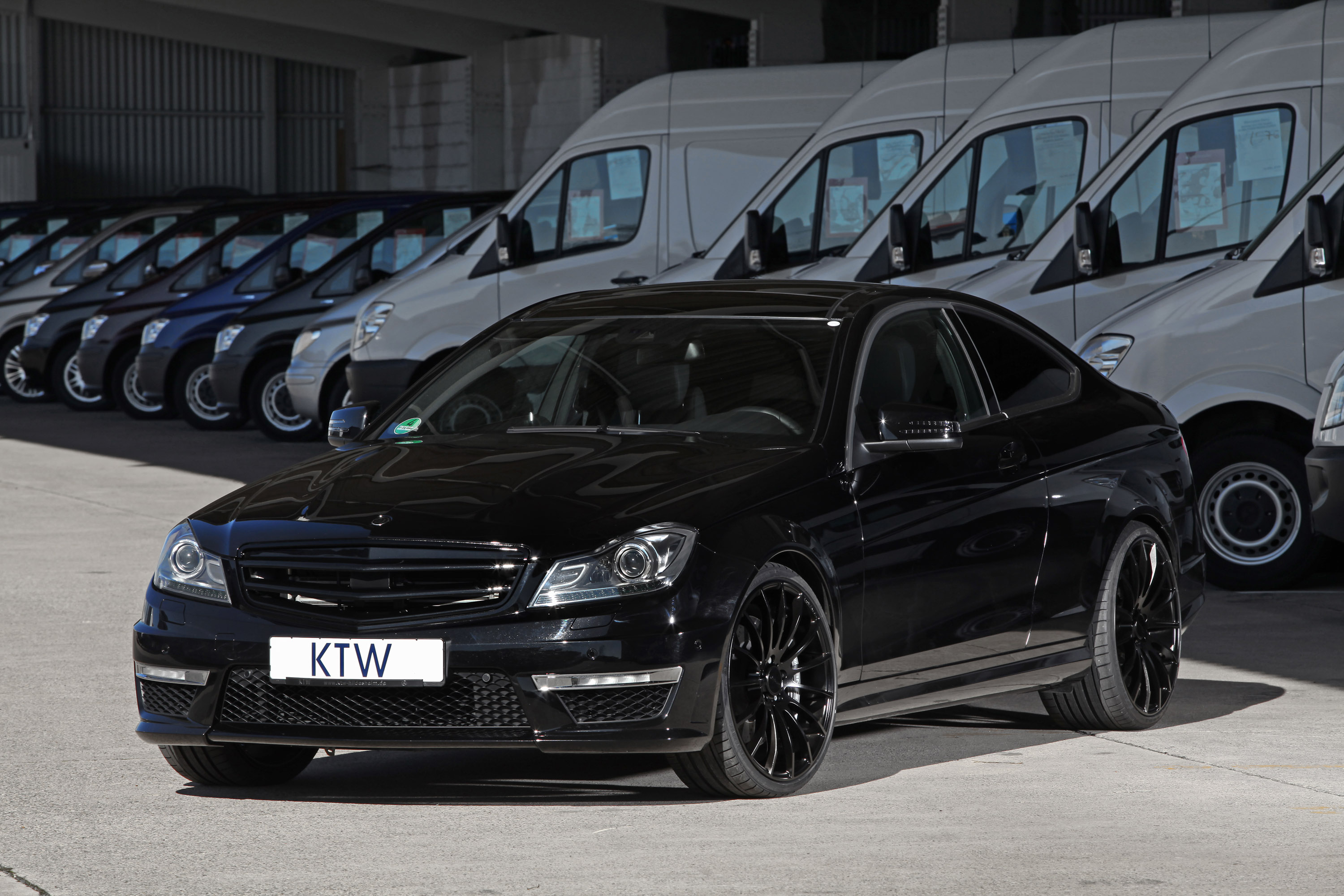 Triple black deals mercedes benz