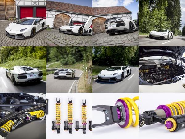 KW Coilovers Lamborghini Aventador LP700-4 (2014) - picture 1 of 14