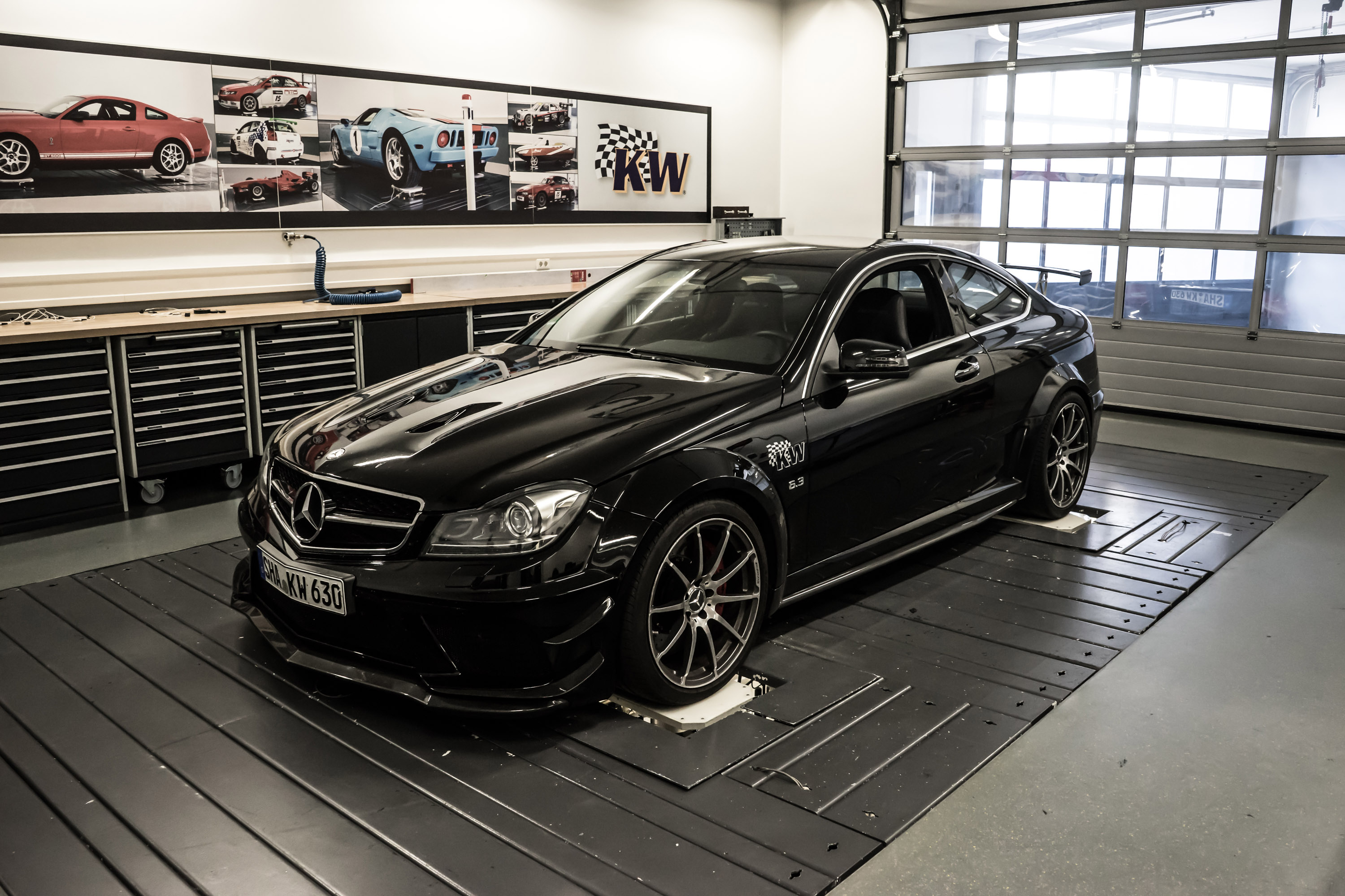 KW DDC ECU Coilover Kit Mercedes-Benz C63 AMG Black Series