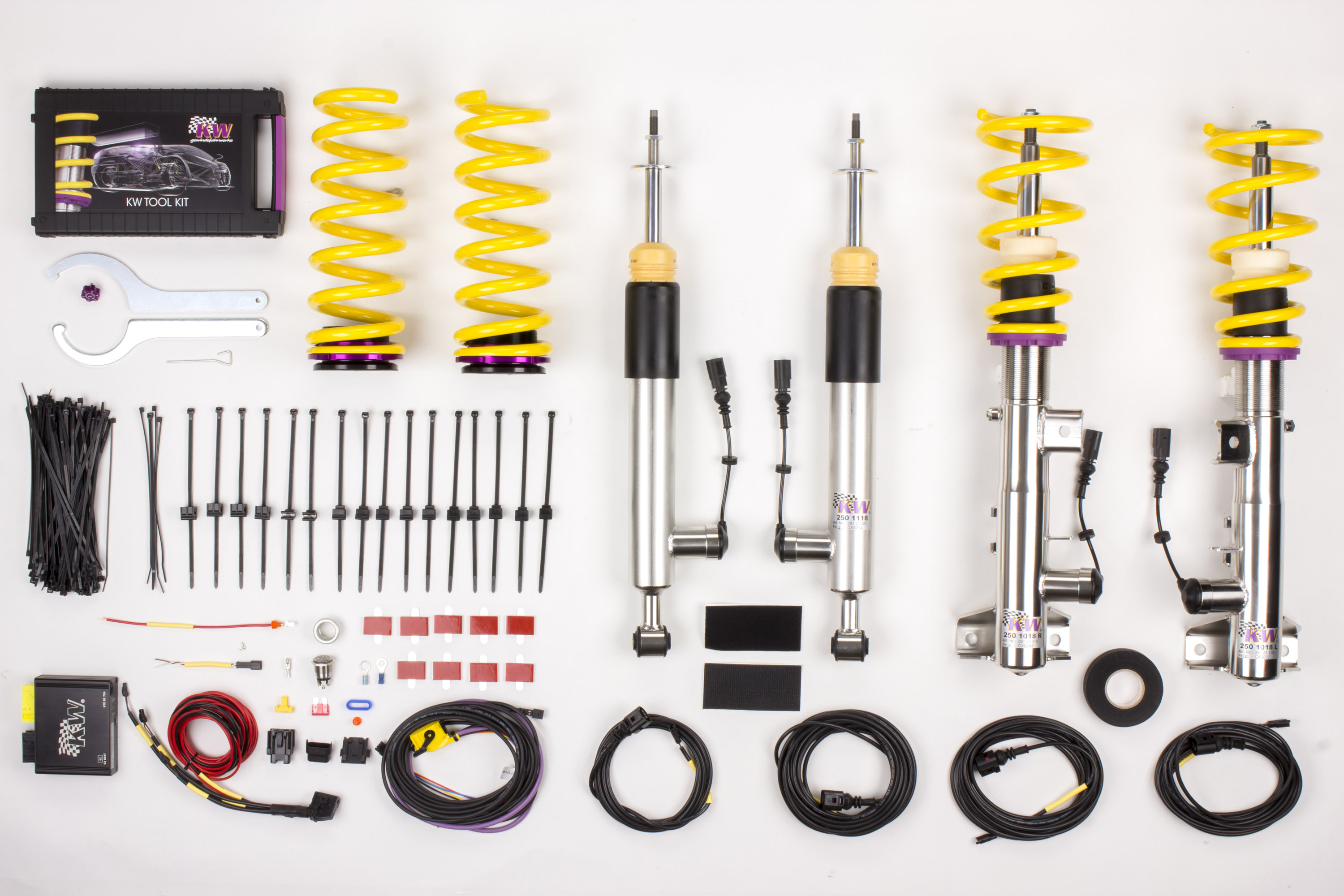 KW DDC ECU Coilover Kit Mercedes-Benz C63 AMG Black Series