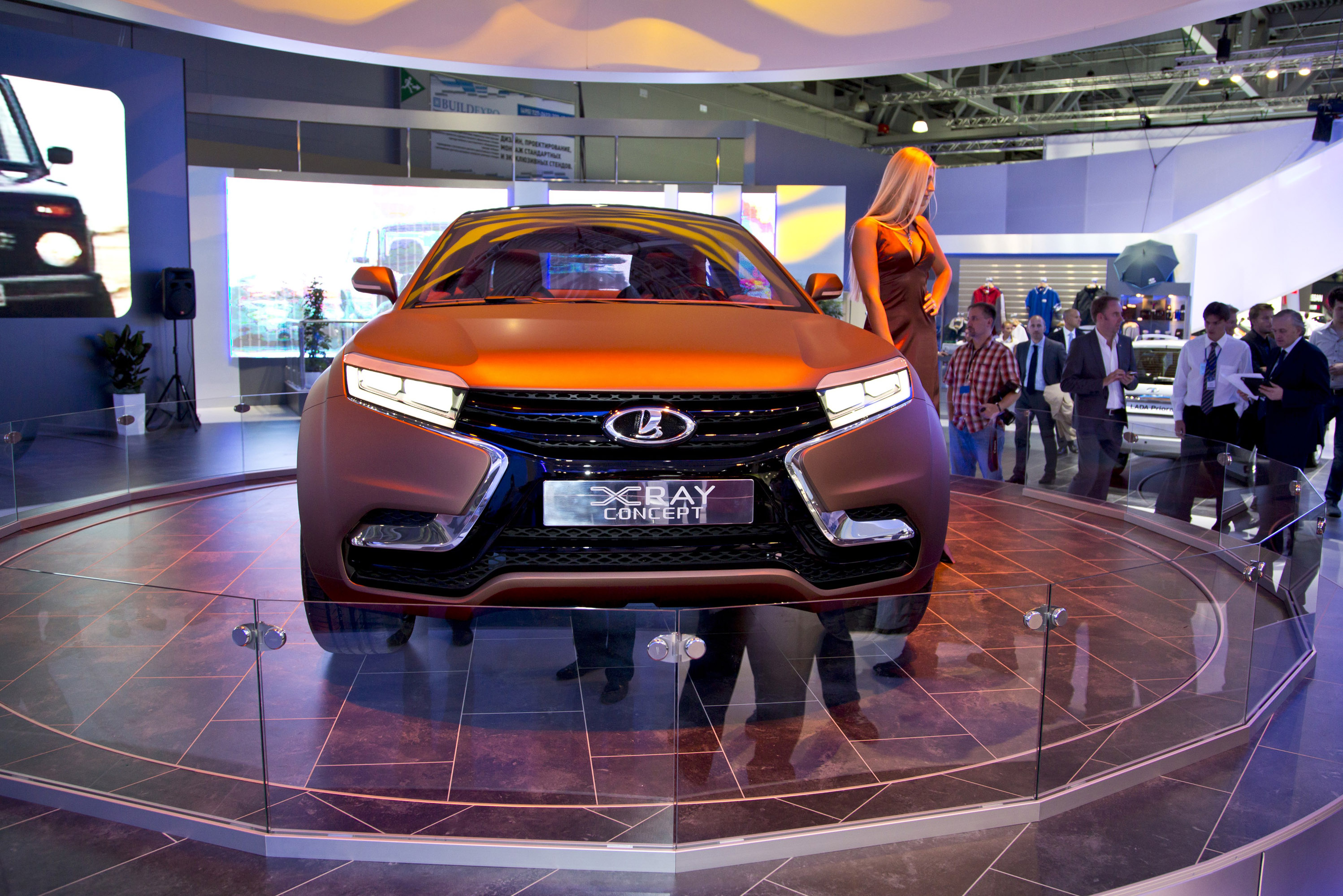 Lada XRAY Concept Moscow