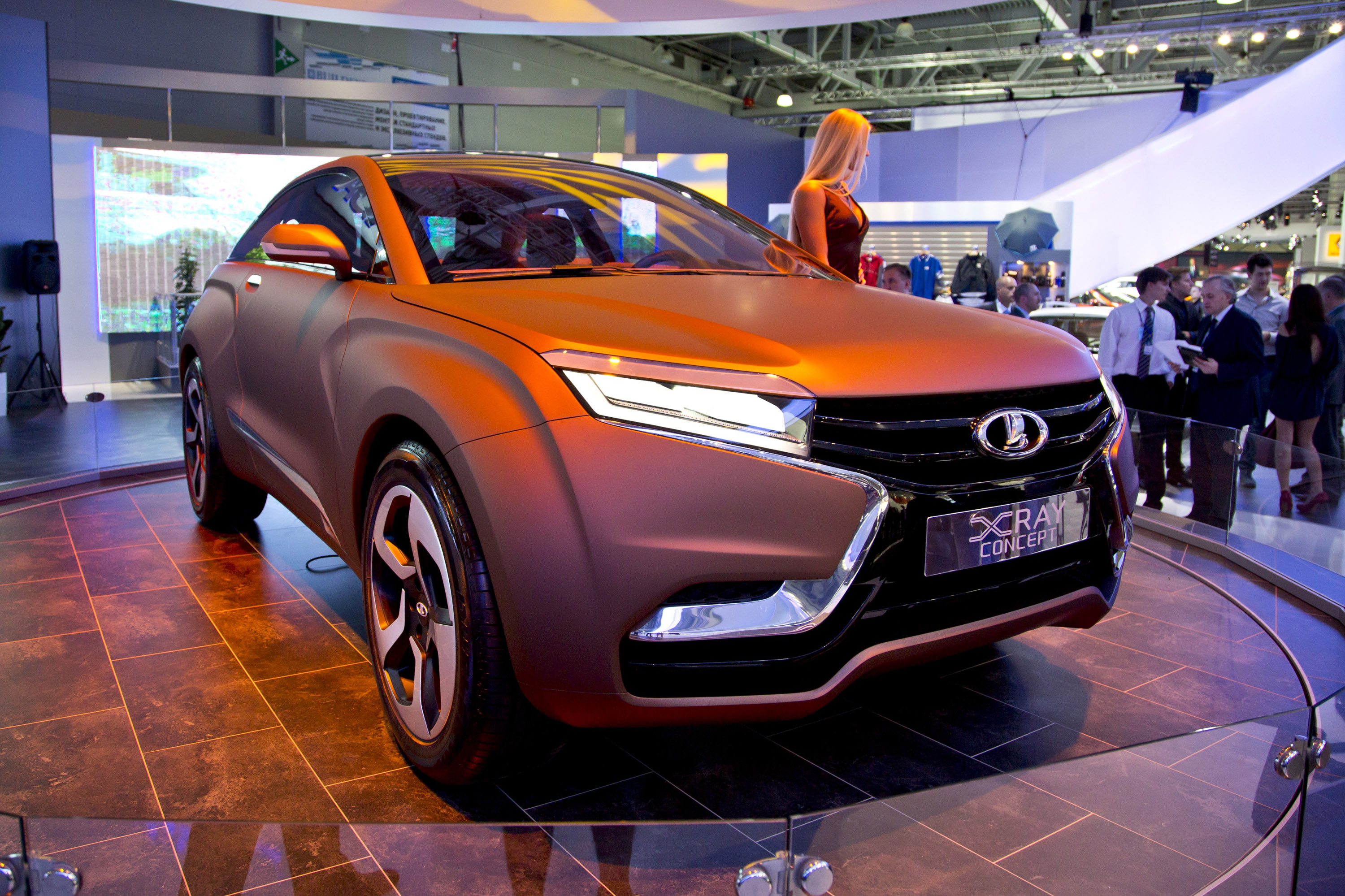 Lada XRAY Concept Moscow