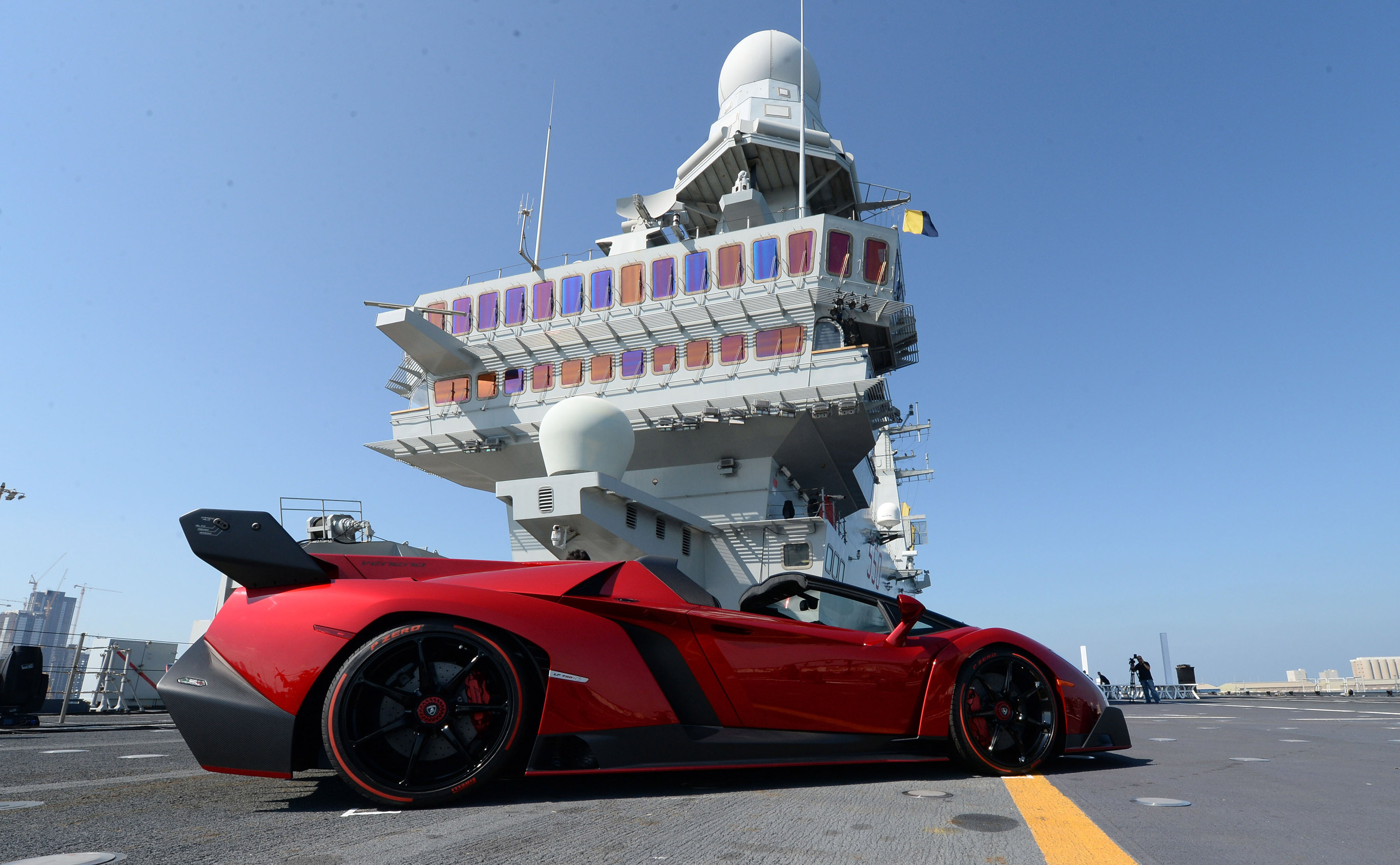 Lamborghini Veneno Roadster at Abu Dhabi