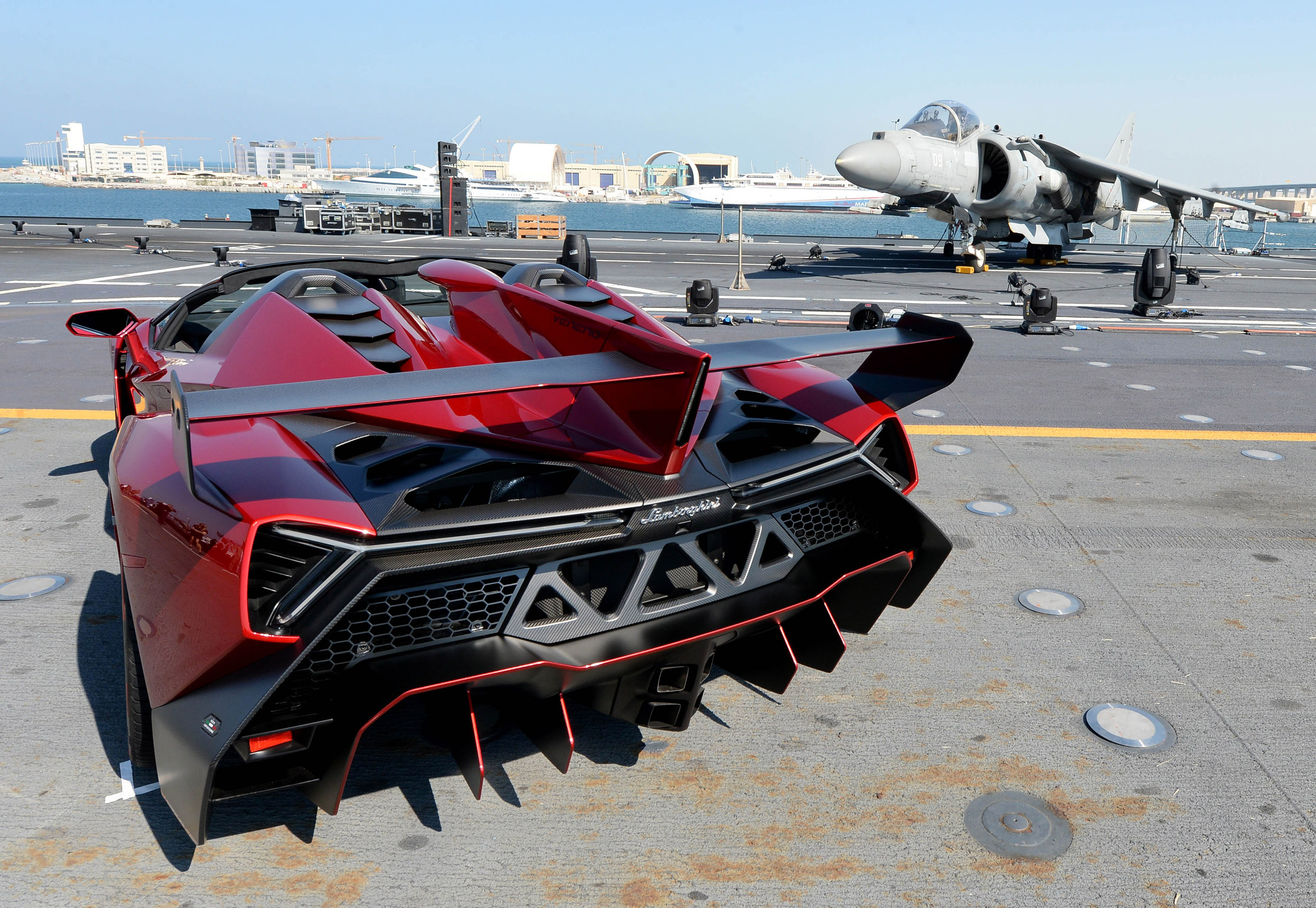 Lamborghini Veneno Roadster at Abu Dhabi