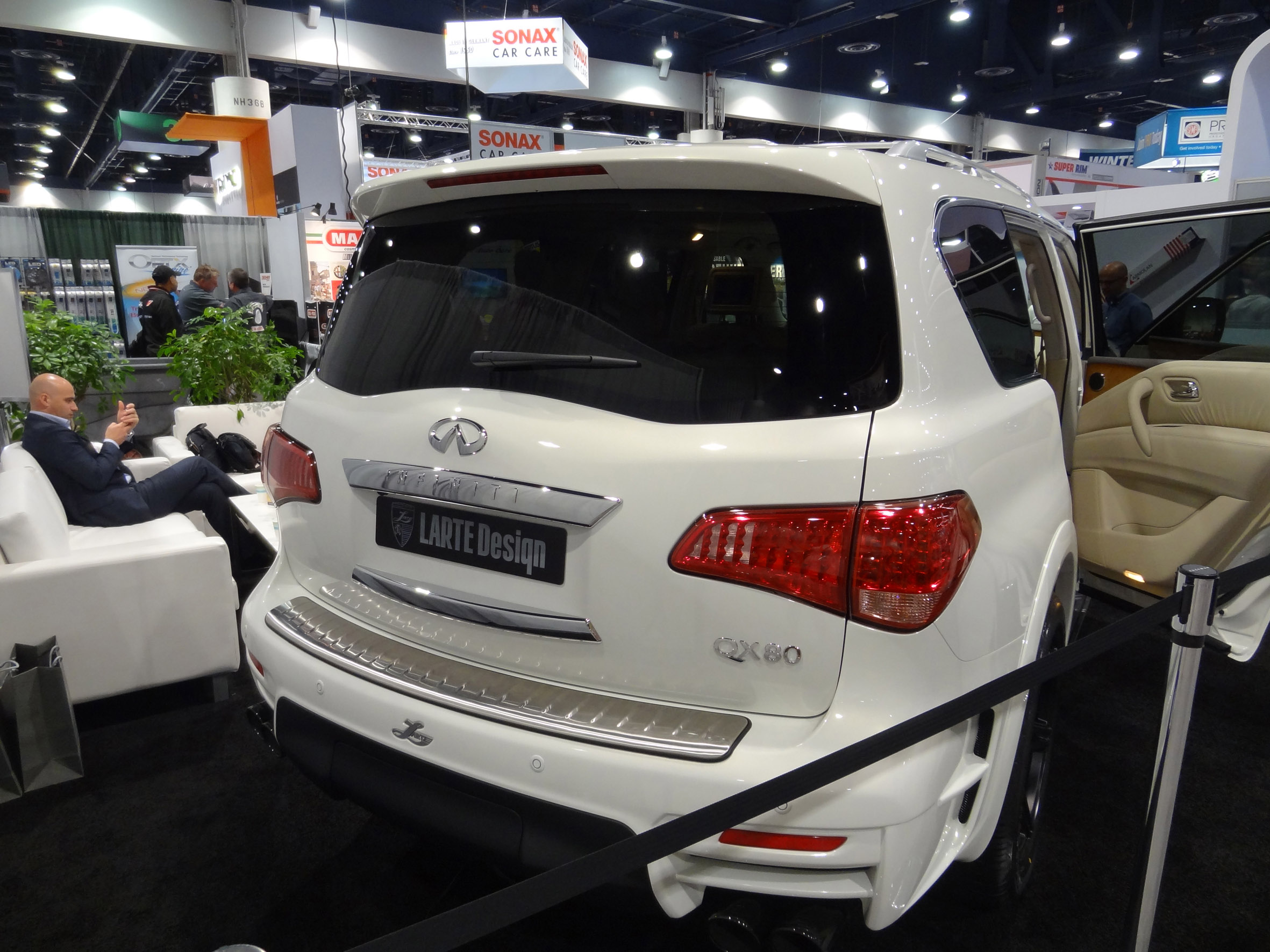 LARTE Design Infiniti QX80 at  Sema Show in Las Vegas