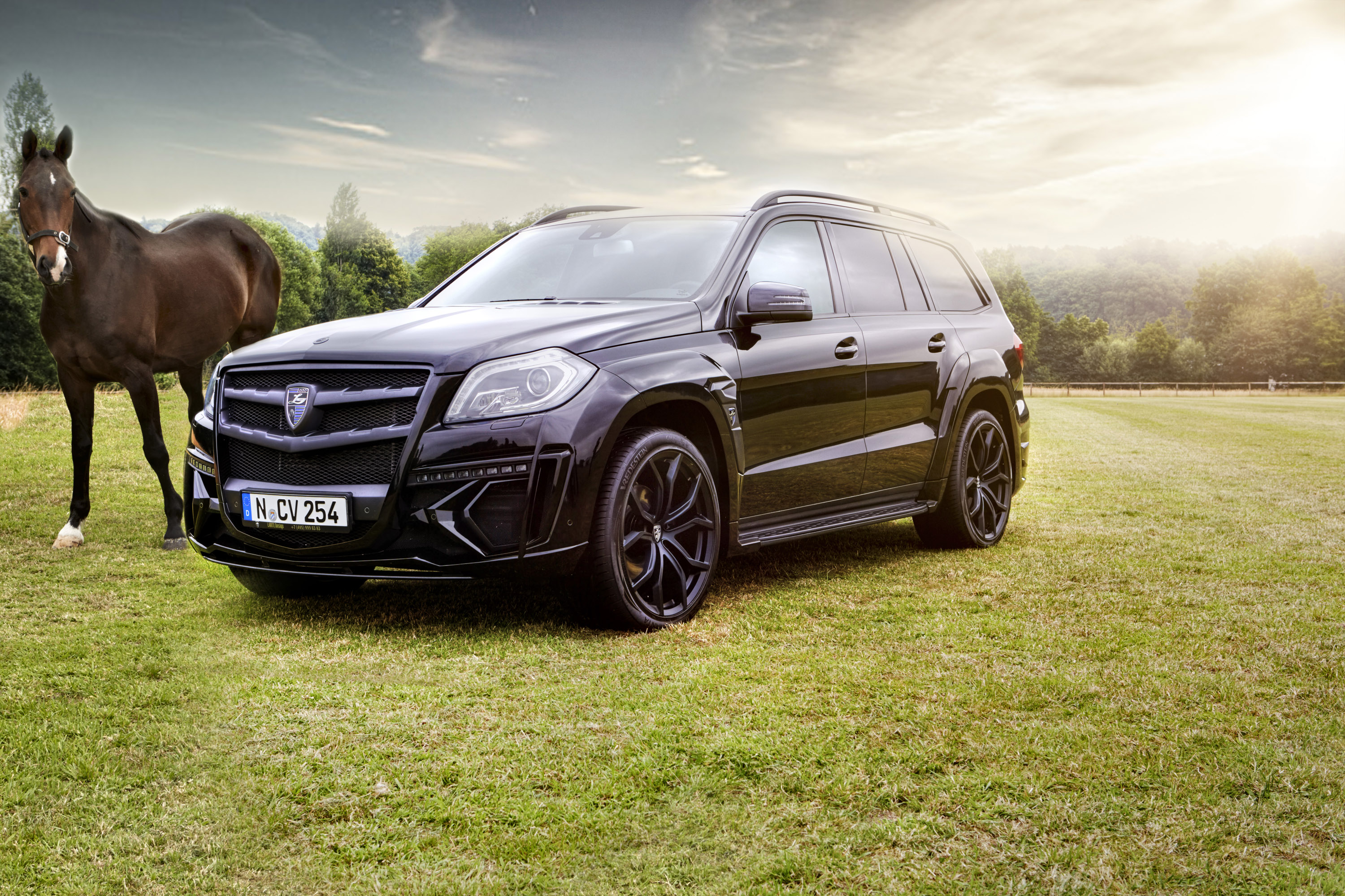 Larte Design Mercedes-Benz GL Black Crystal Movie