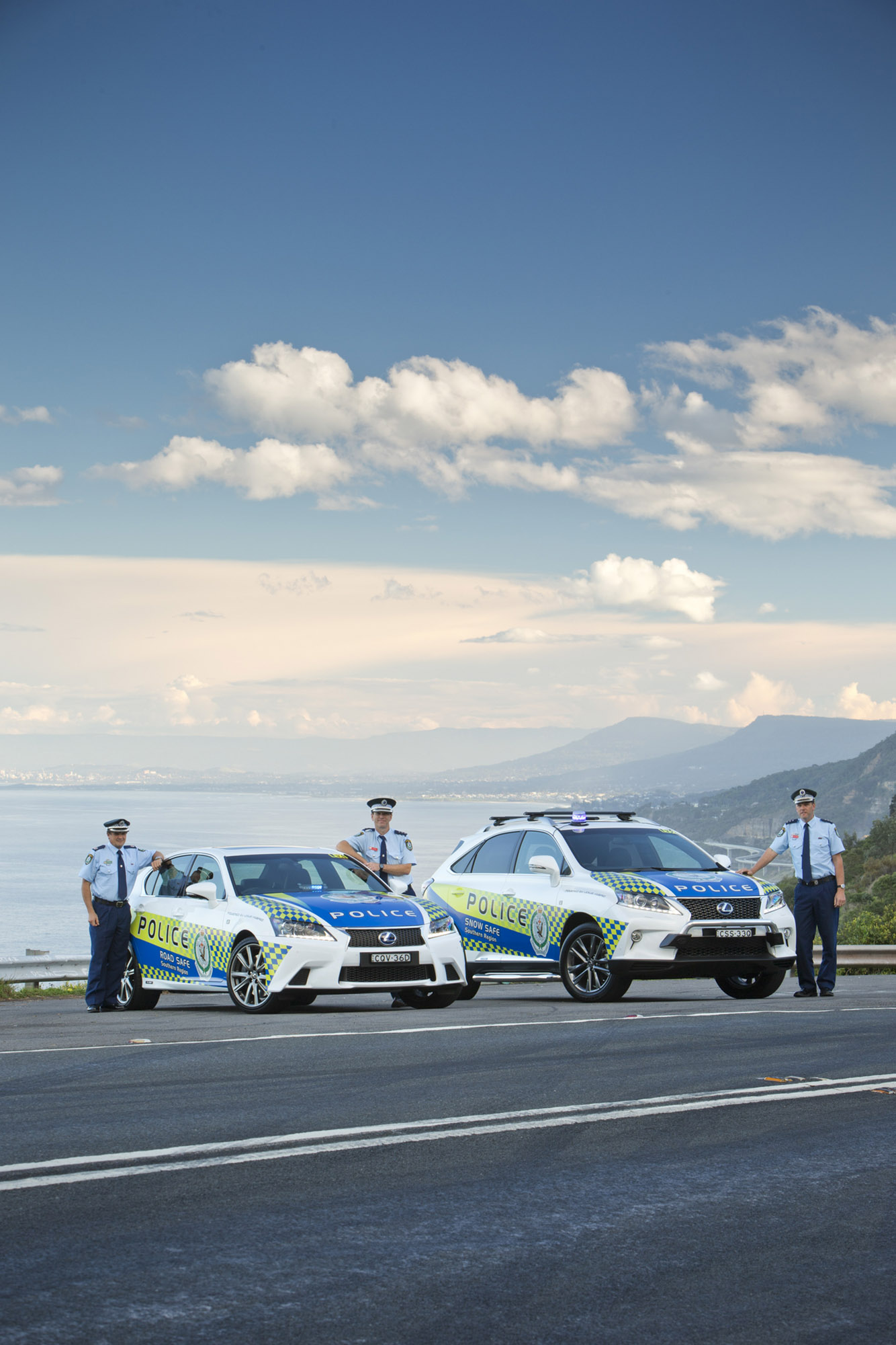 Lexus Police Hi-Vis Hybrids