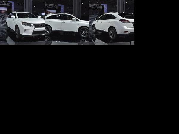 New York Lexus RX FSport New York 2012 (2012) - picture 1 of 3