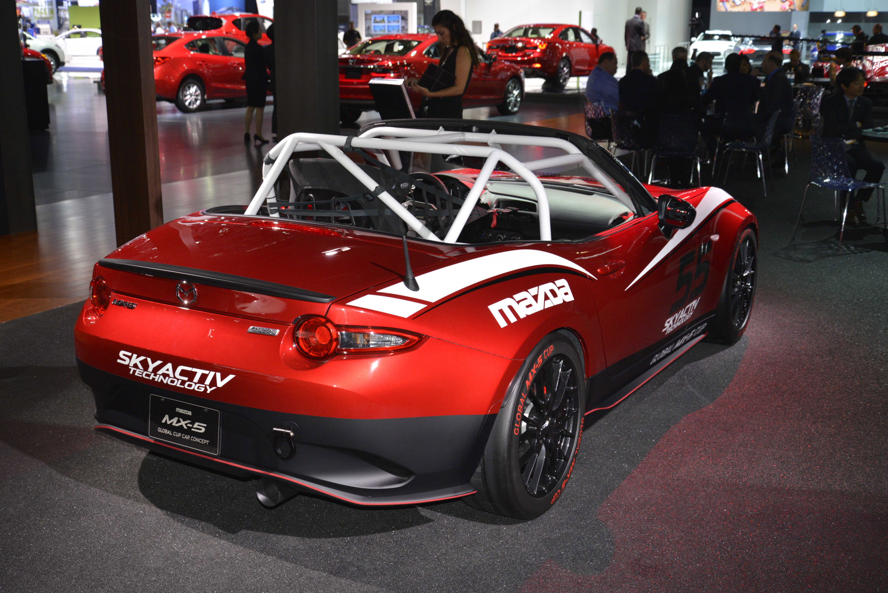 Mazda Global MX-5 Cup Racecar Los Angeles