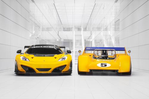 McLaren M8D Can-Am Racer And McLaren 12C GT Can-Am Edition (2013) - picture 1 of 3