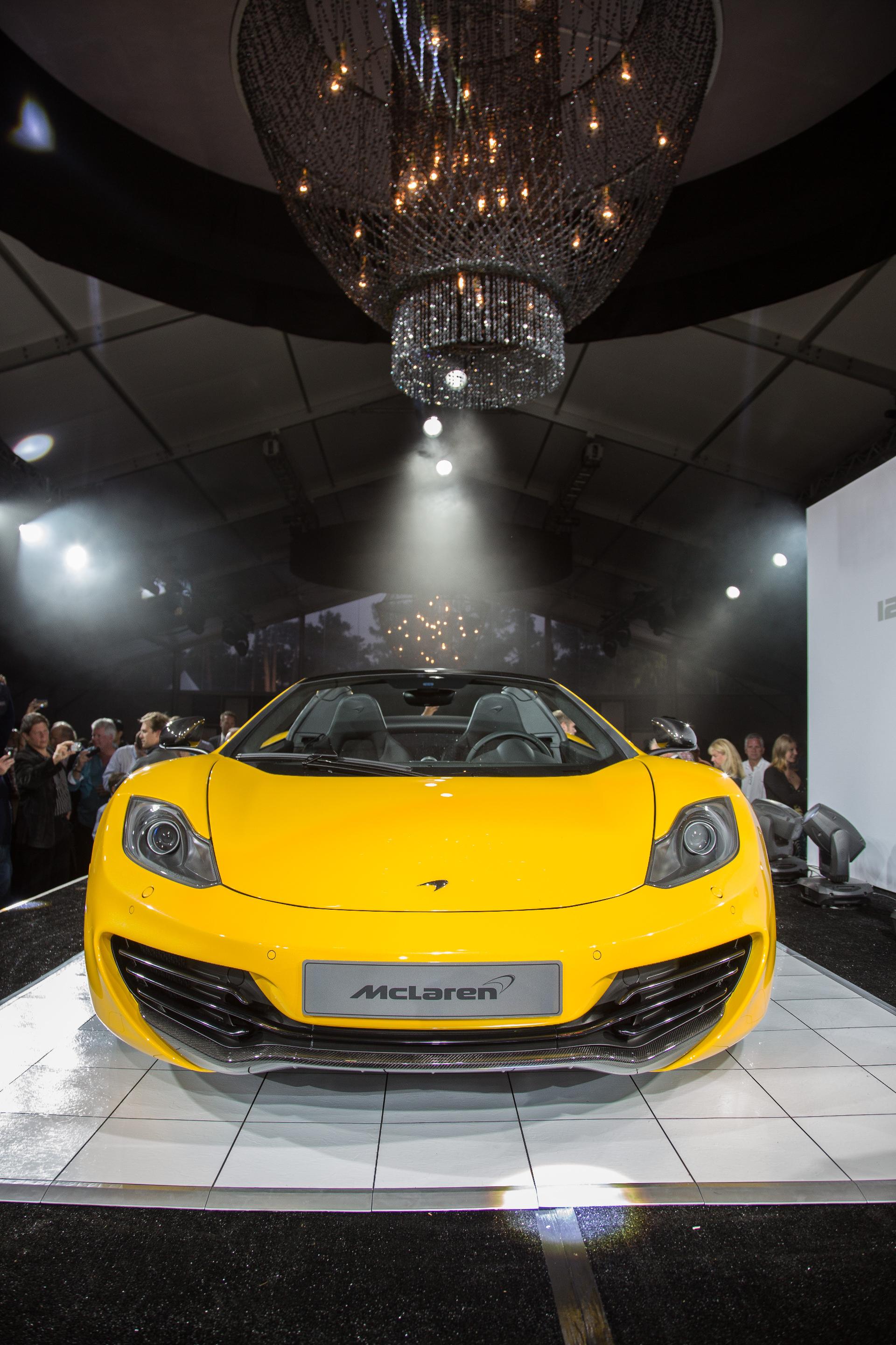 McLaren MP4-12C Spider at Pebble Beach