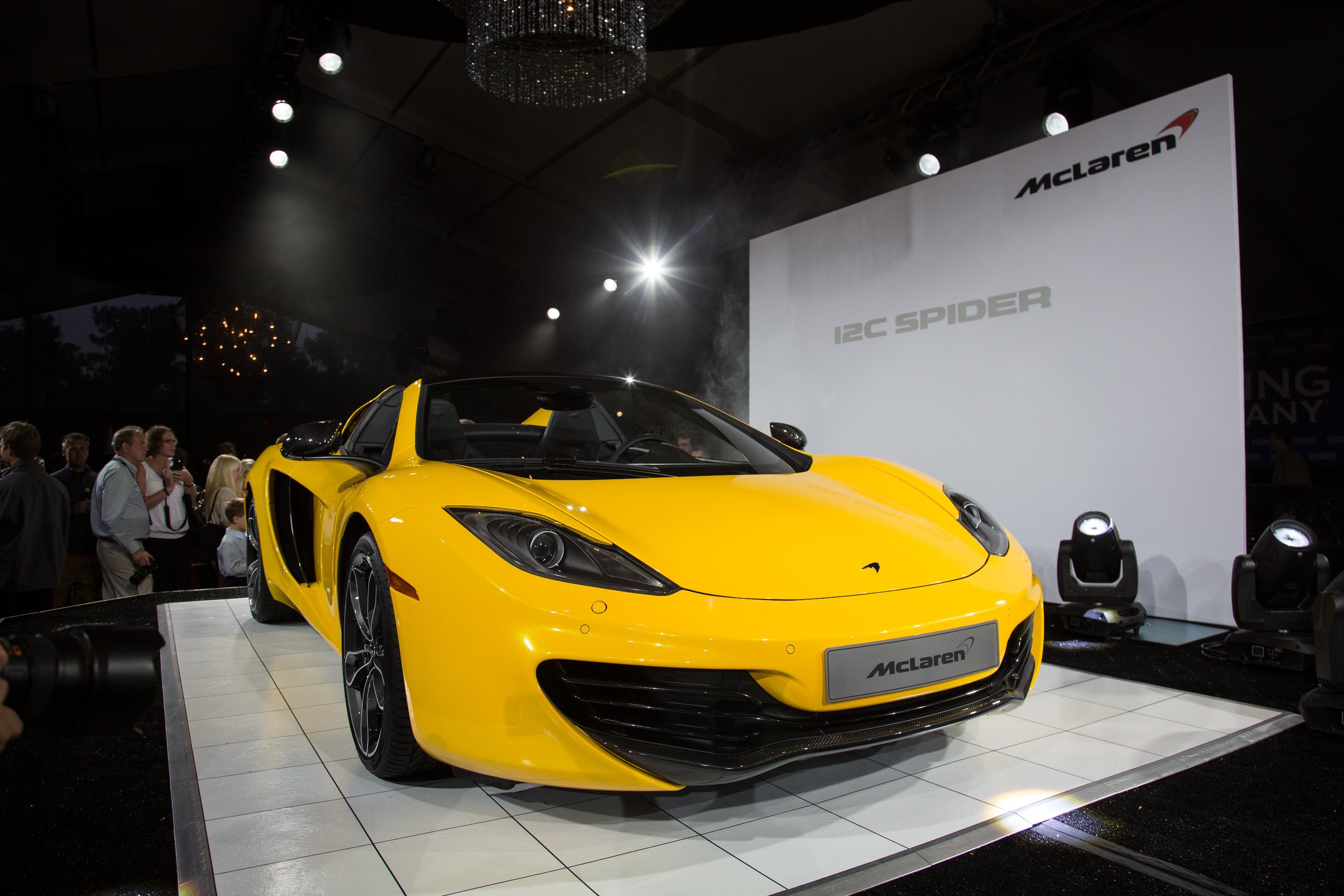 McLaren MP4-12C Spider at Pebble Beach