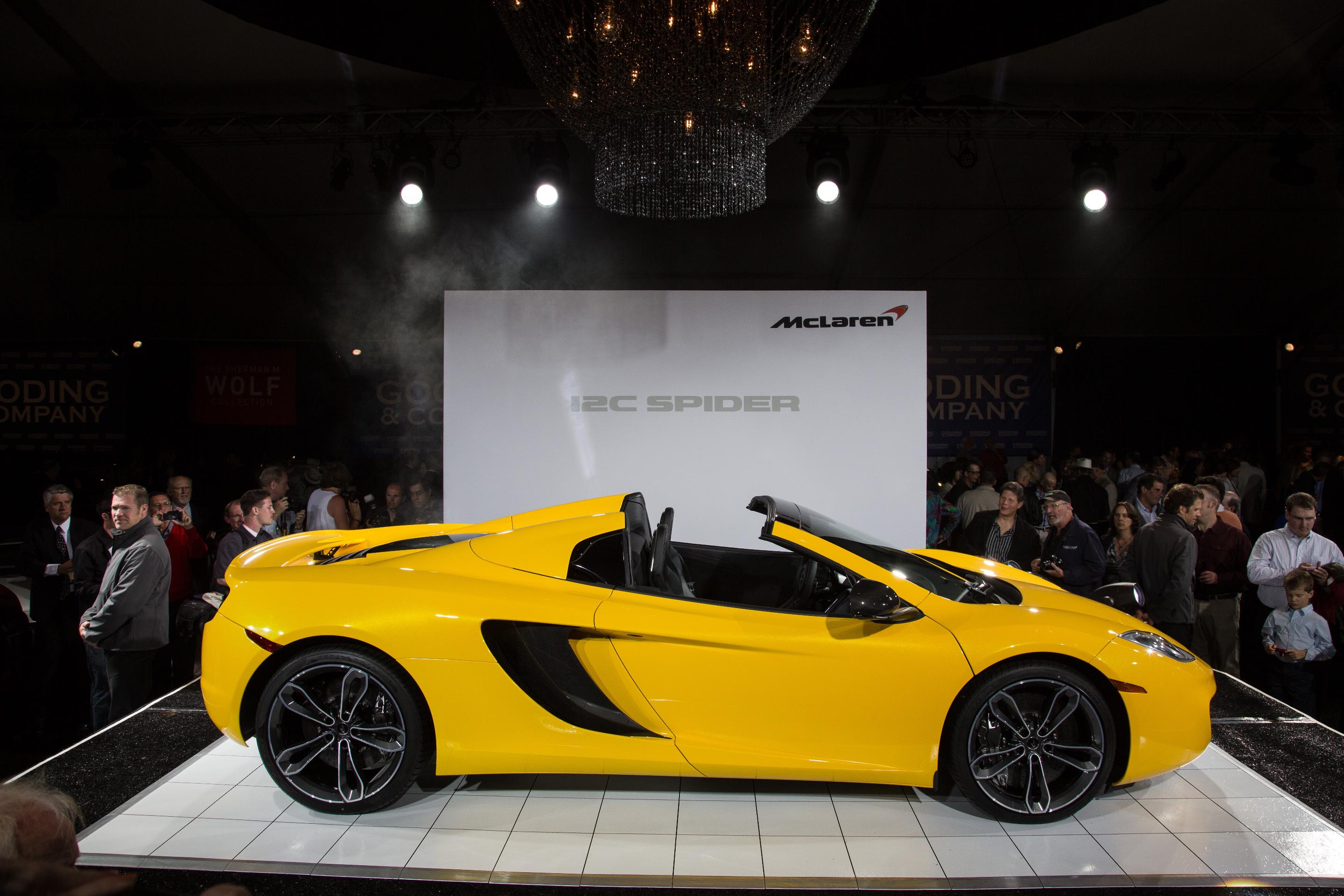 McLaren MP4-12C Spider at Pebble Beach