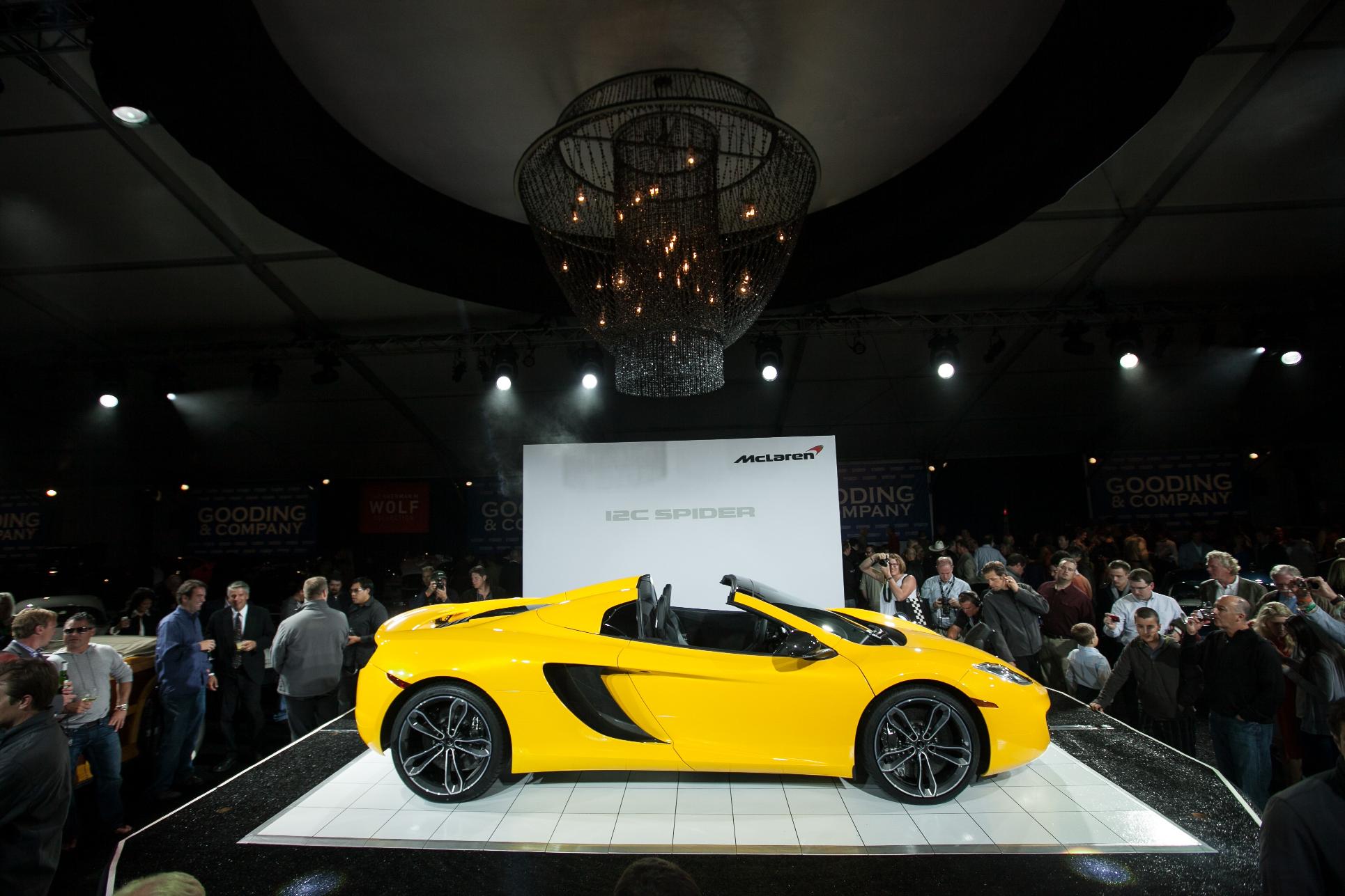 McLaren MP4-12C Spider at Pebble Beach