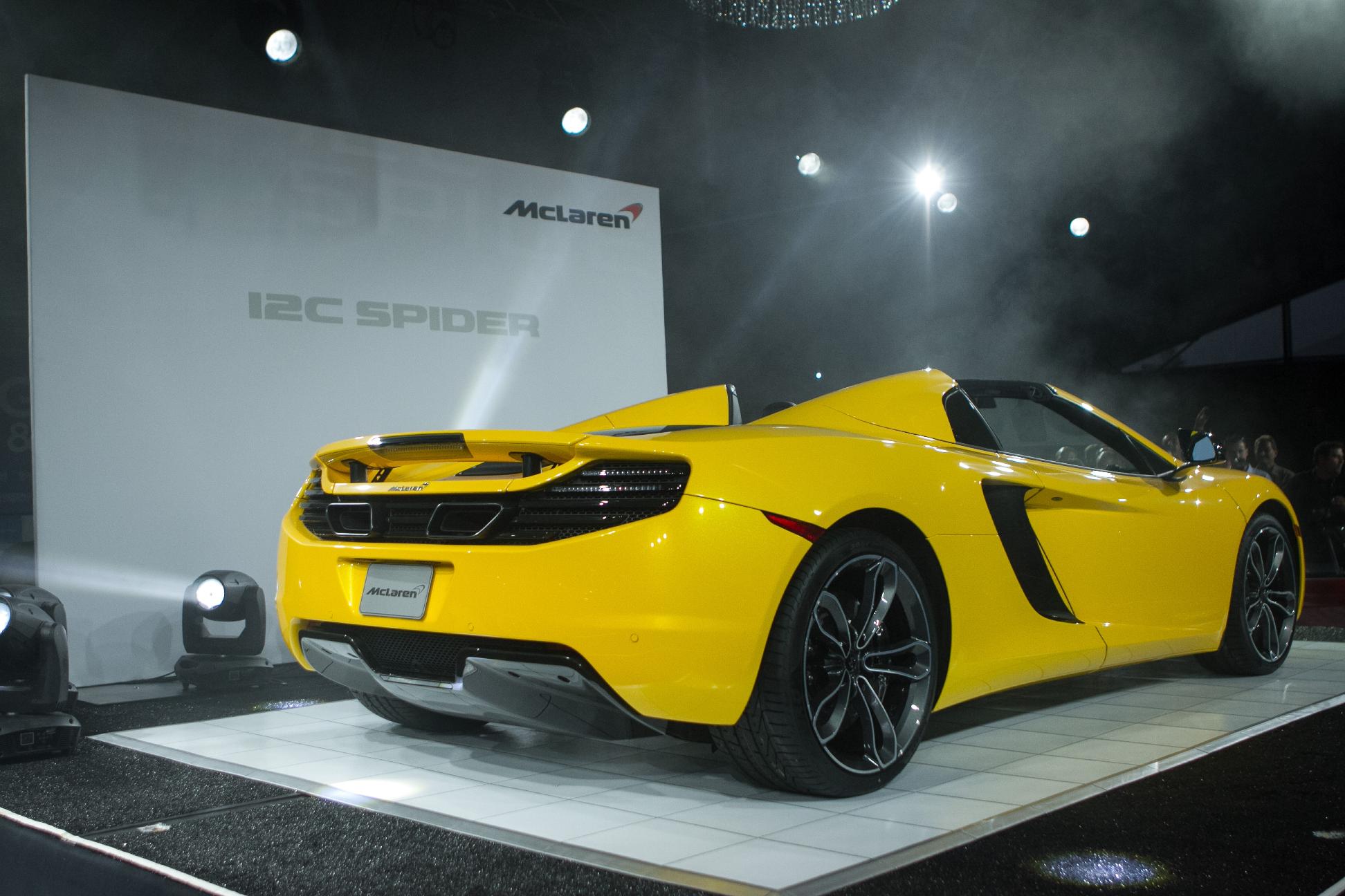 McLaren MP4-12C Spider at Pebble Beach