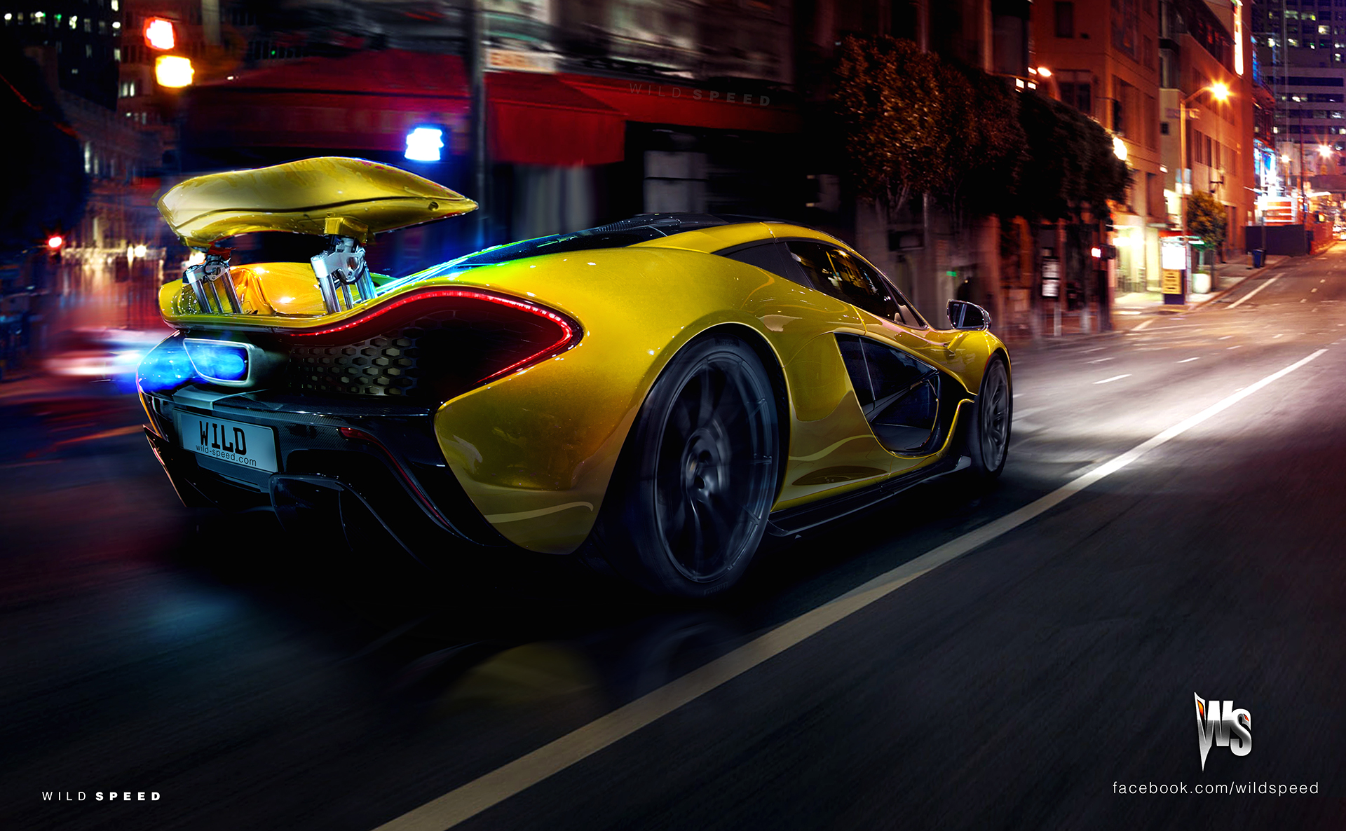 McLaren P1 Hypercar Concept Render