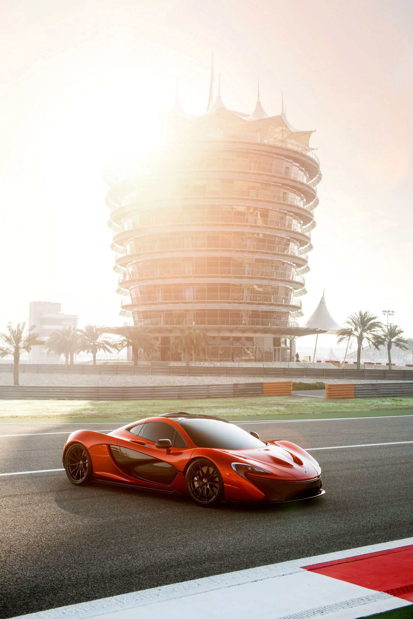 McLaren P1 in Bahrain