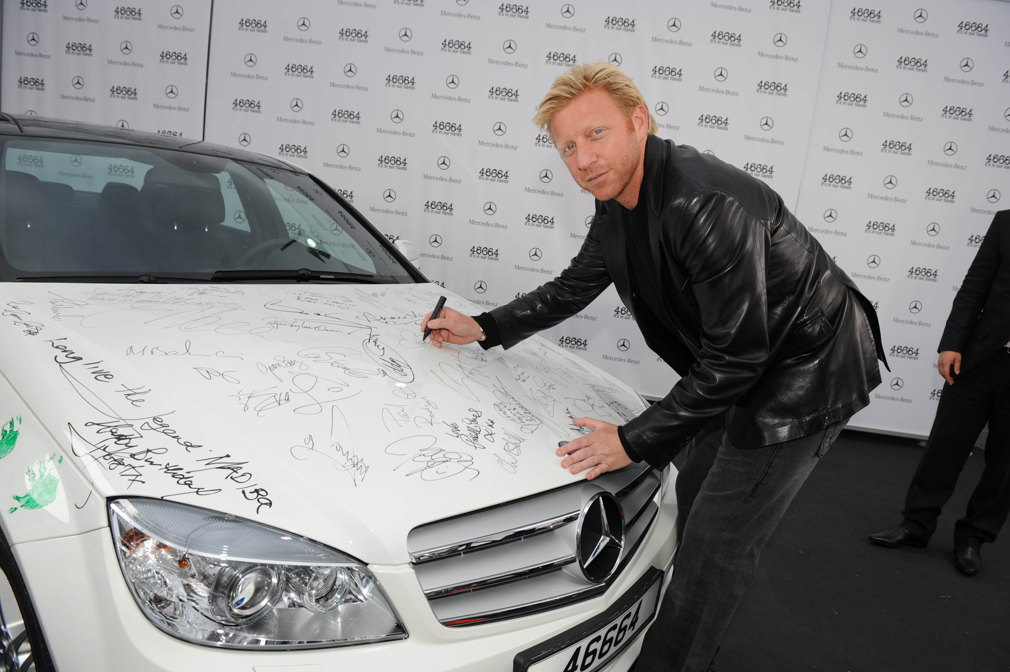 Mercedes-Benz C350 Autographed By Stars