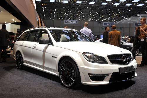 Mercedes-Benz C63 AMG Estate Geneva (2011) - picture 1 of 3