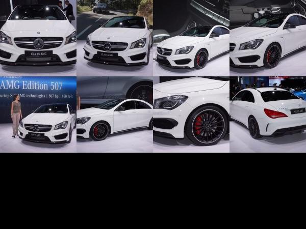 New York Mercedes-Benz CLA45 AMG New York 2013 (2013) - picture 1 of 8