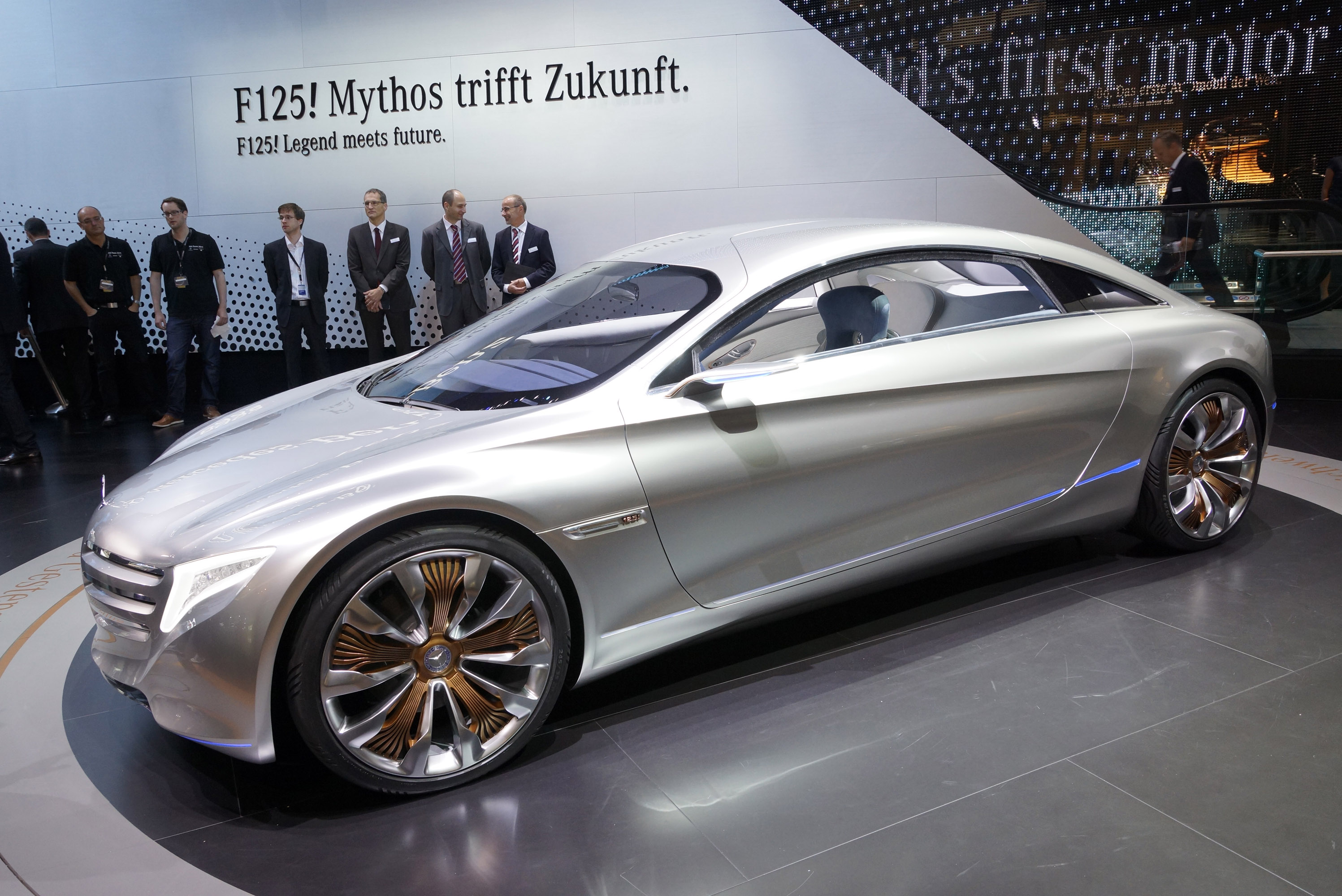 Mercedes-Benz F 125 research vehicle Frankfurt