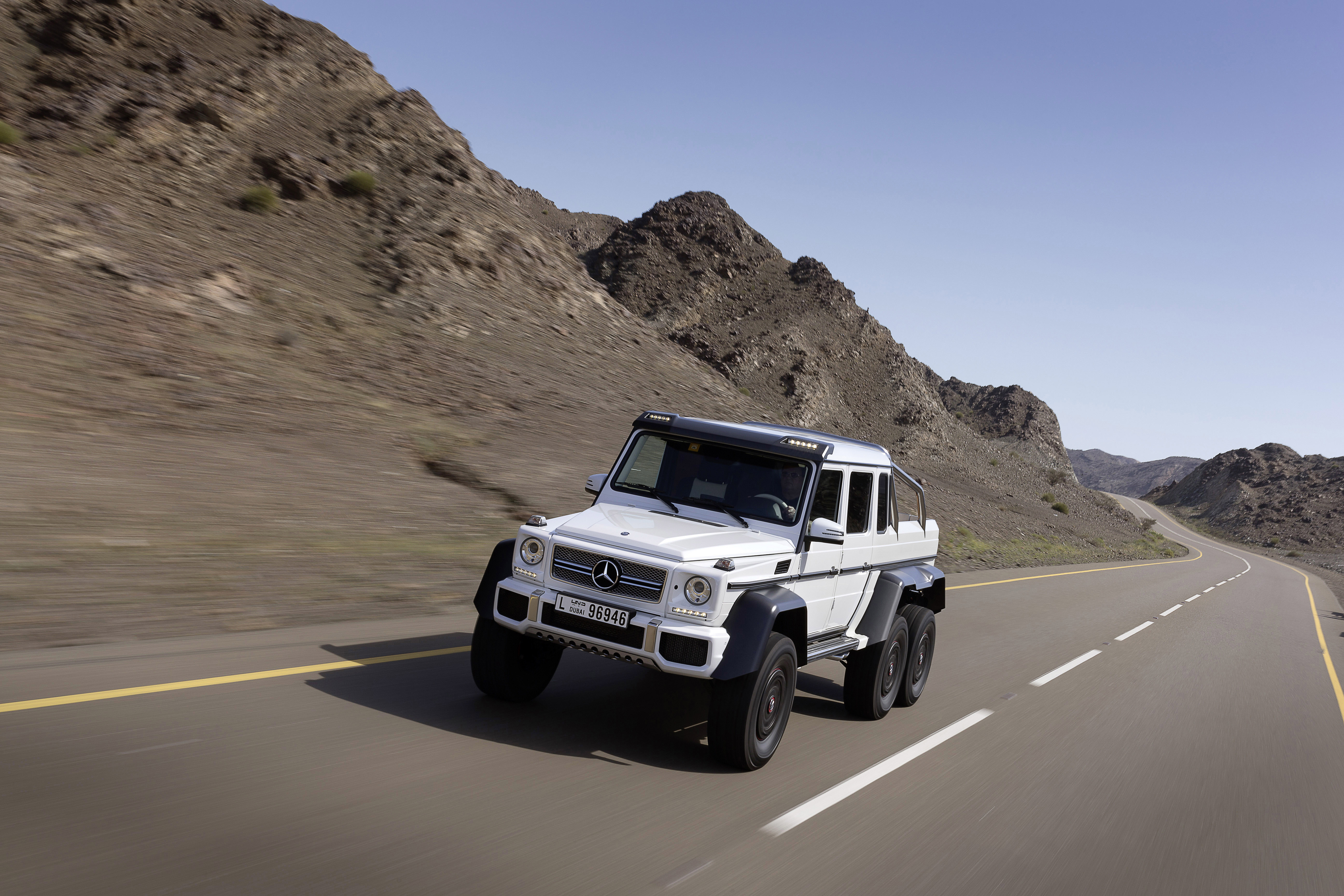 Mercedes-Benz G 63 AMG 6x6 Near-Series Show Vehicle