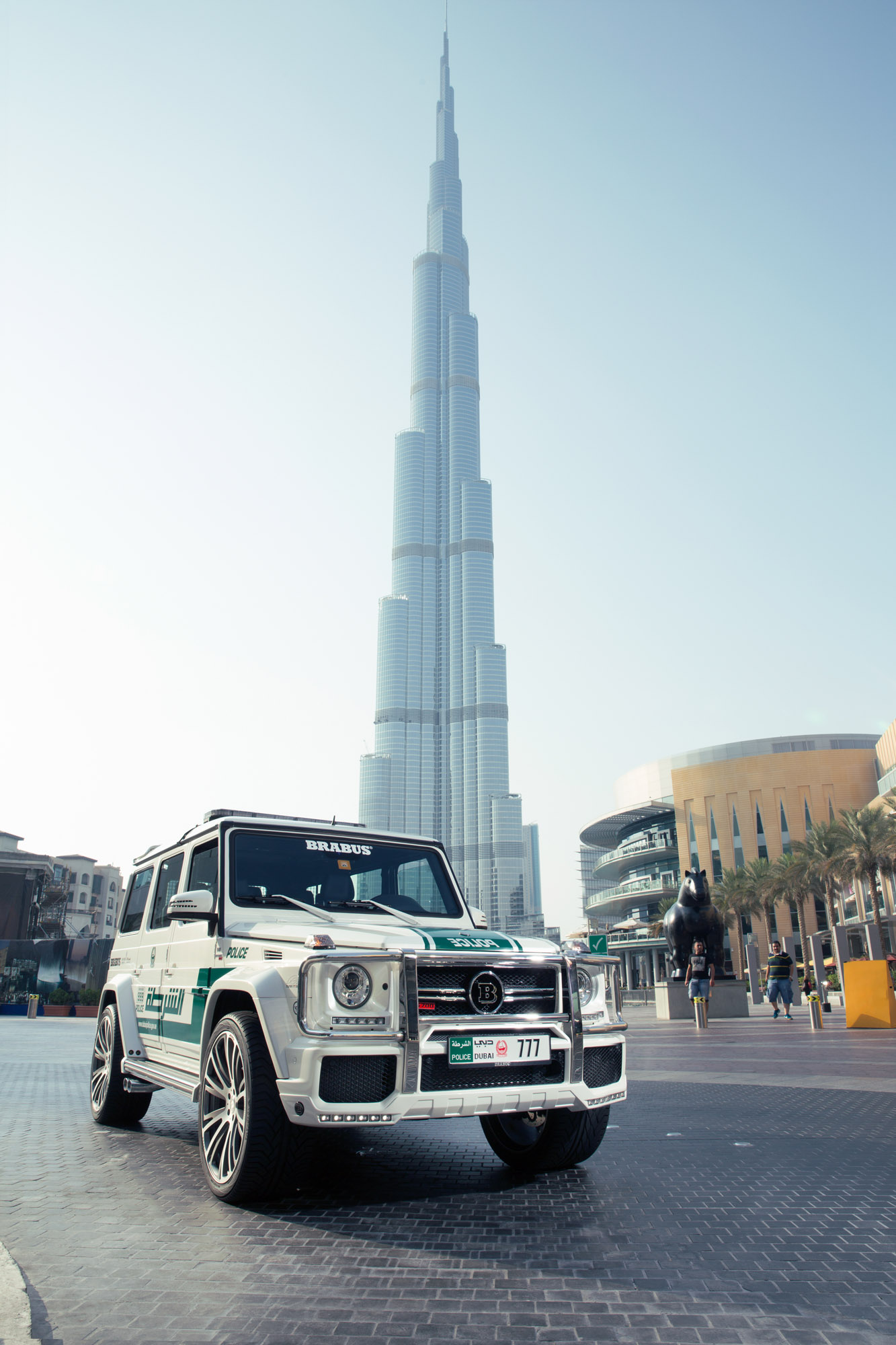 Brabus Mercedes-Benz G-Class B63S 700 Widestar Dubai Police