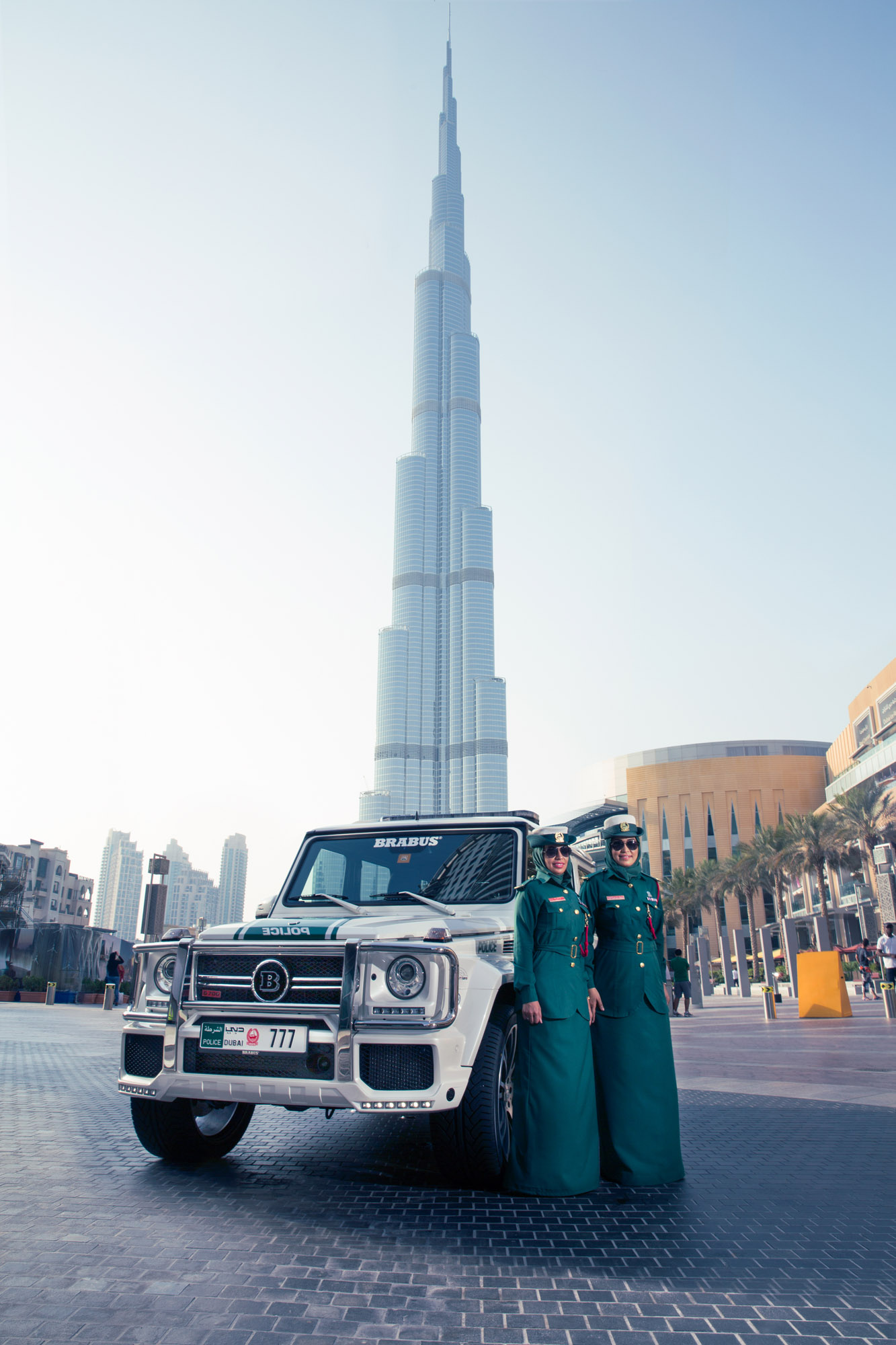 Brabus Mercedes-Benz G-Class B63S 700 Widestar Dubai Police