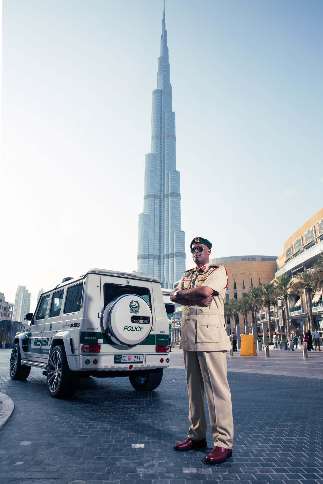 Brabus Mercedes-Benz G-Class B63S 700 Widestar Dubai Police