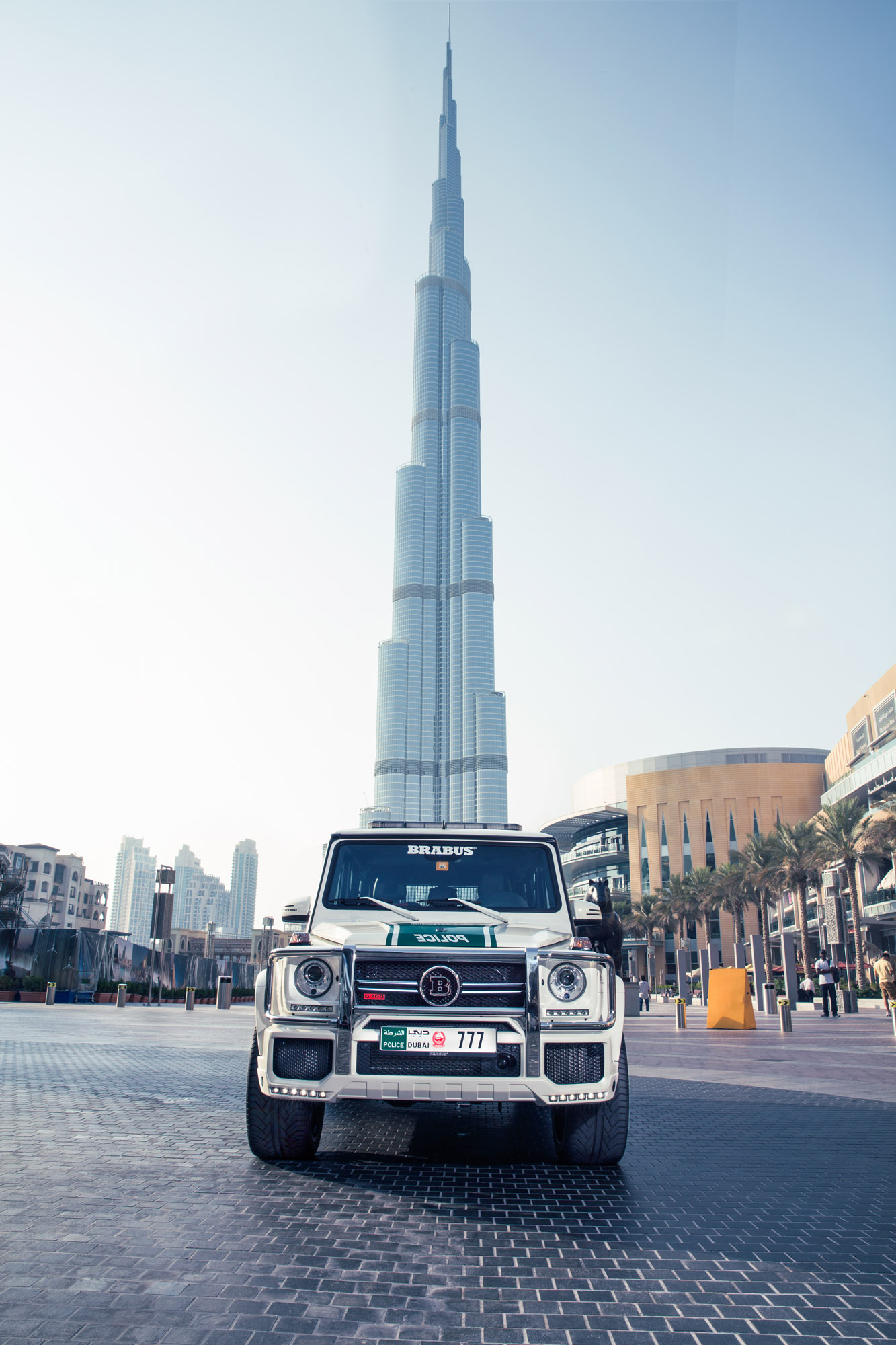 Brabus Mercedes-Benz G-Class B63S 700 Widestar Dubai Police